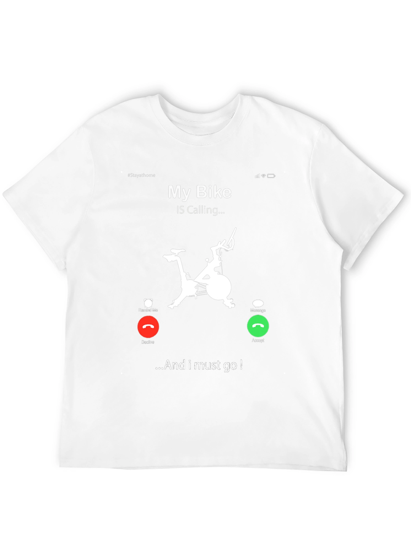My Bike Is Calling Graphic T-Shirt
