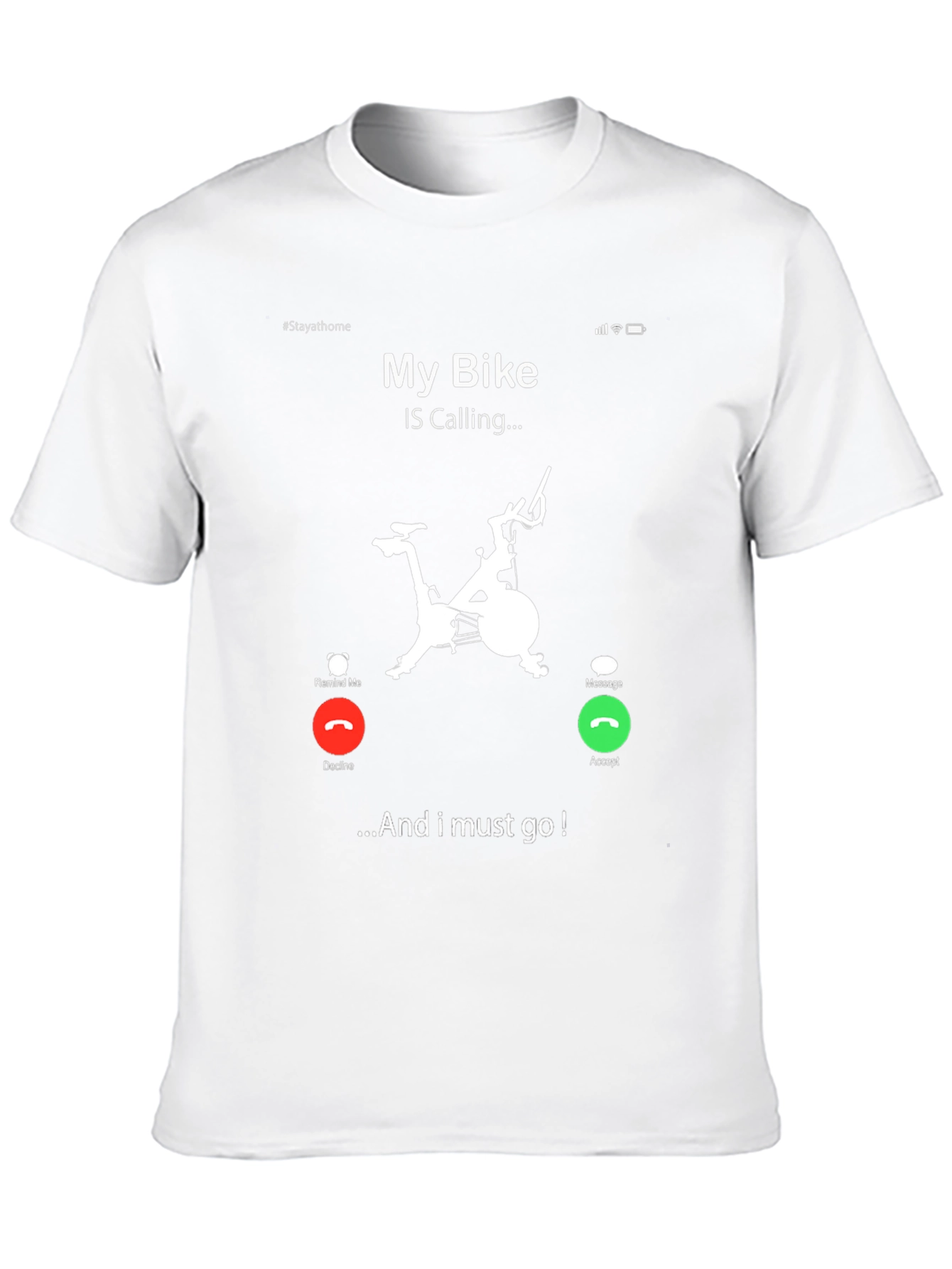 My Bike Is Calling Graphic T-Shirt