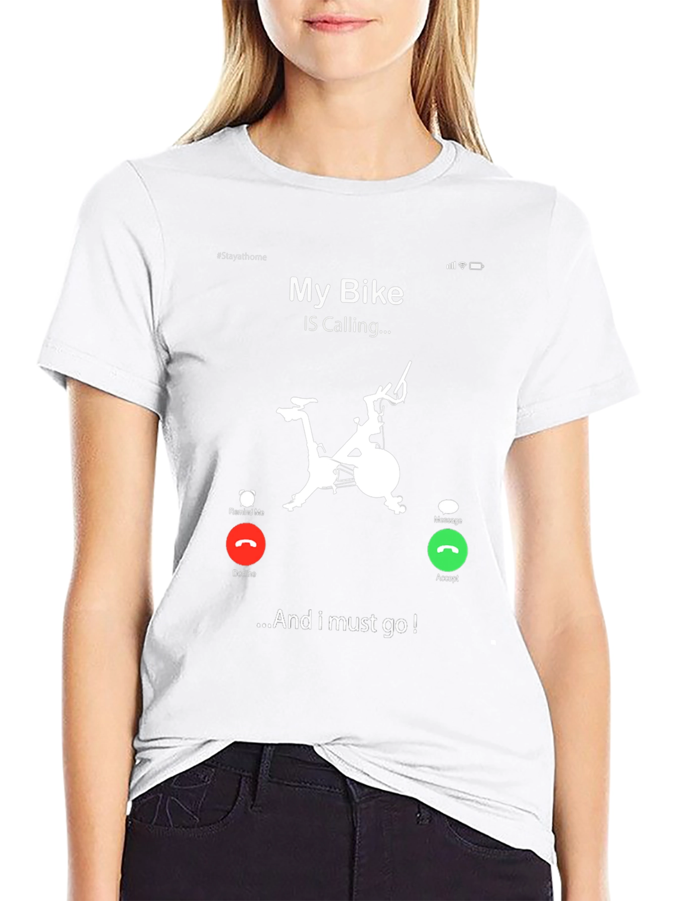 My Bike Is Calling Graphic T-Shirt