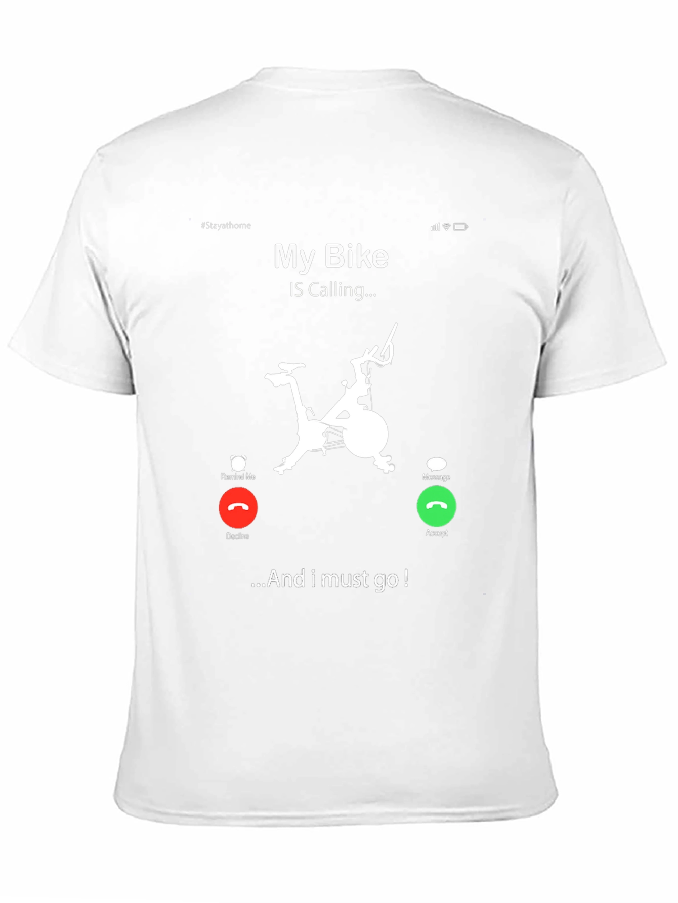 My Bike Is Calling Graphic T-Shirt