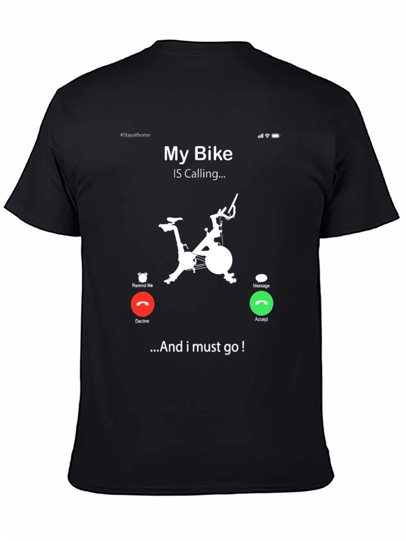 My Bike Is Calling Graphic T-Shirt