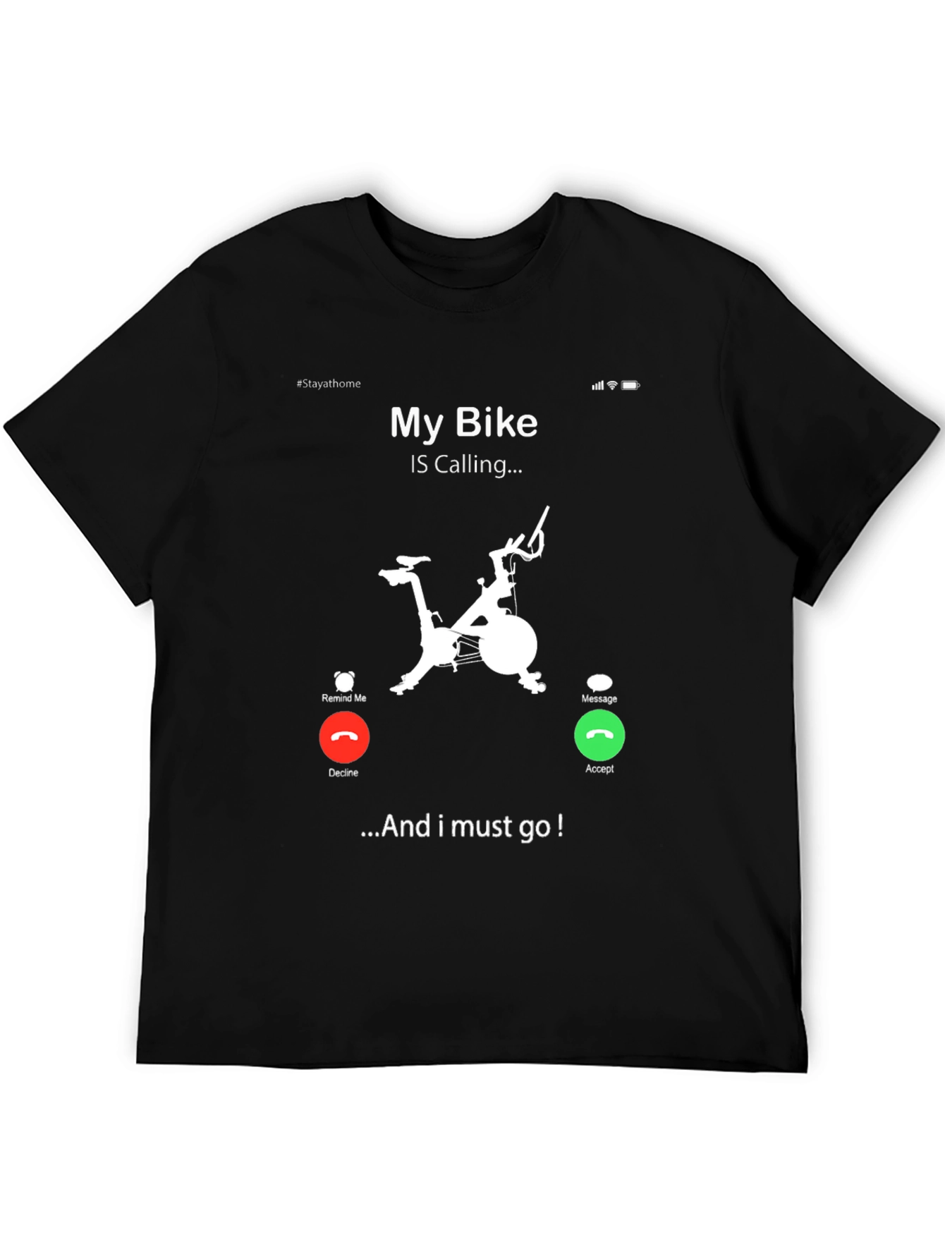 My Bike Is Calling Graphic T-Shirt
