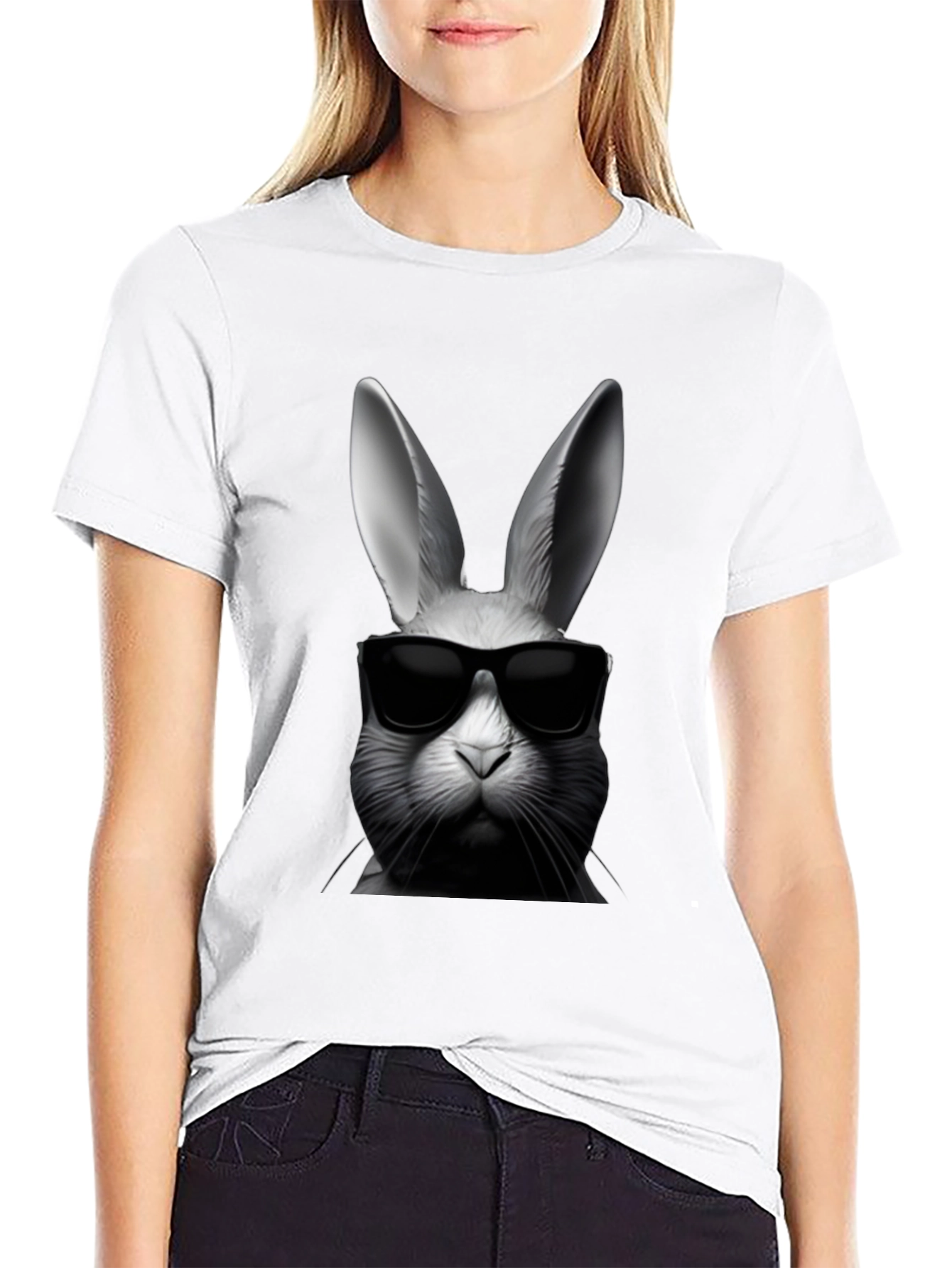 Cool Rabbit Graphic Tee