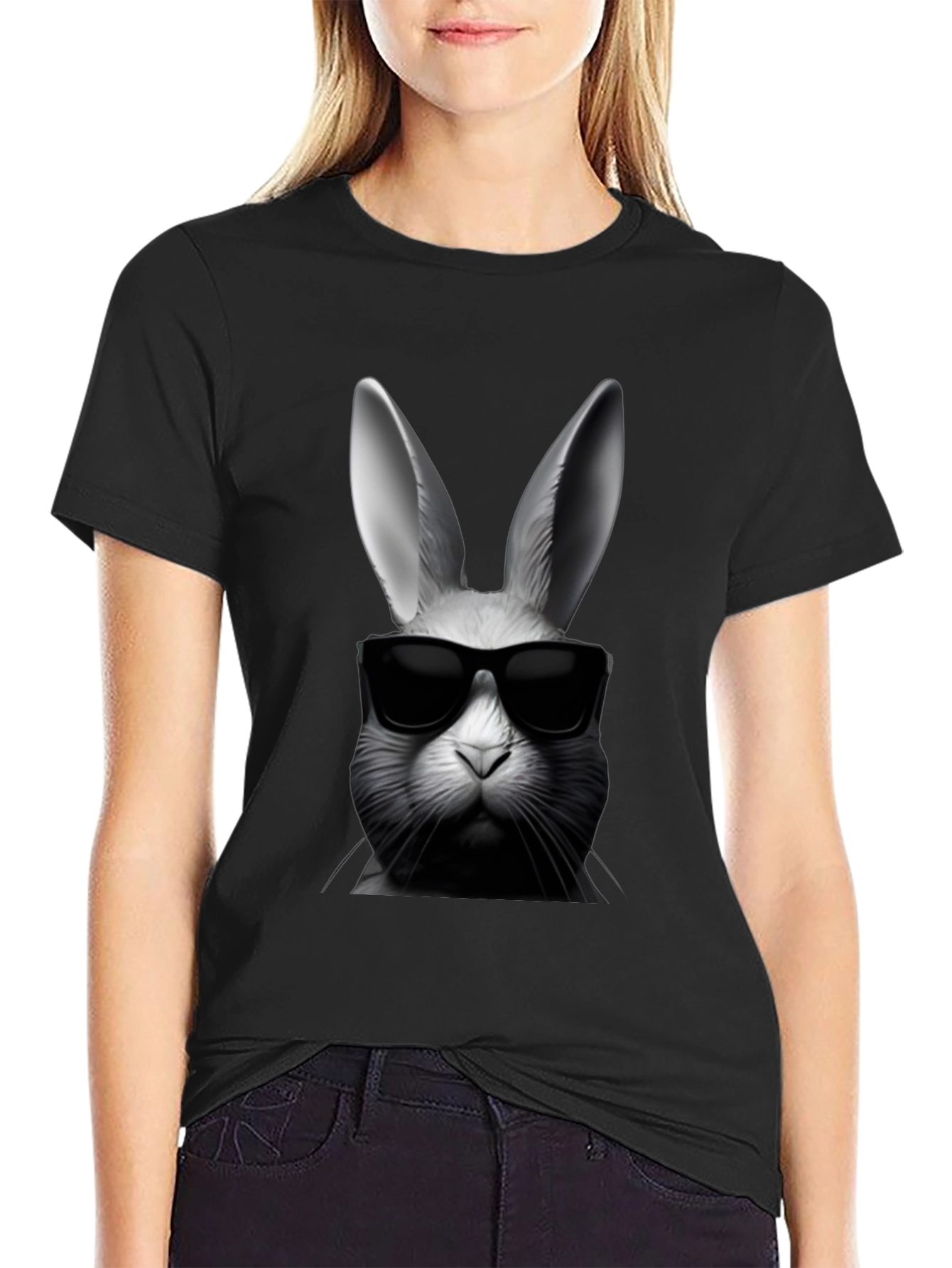 Cool Rabbit Graphic Tee