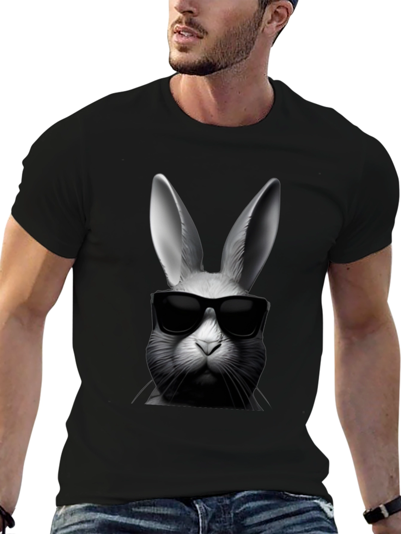 Cool Rabbit Graphic Tee