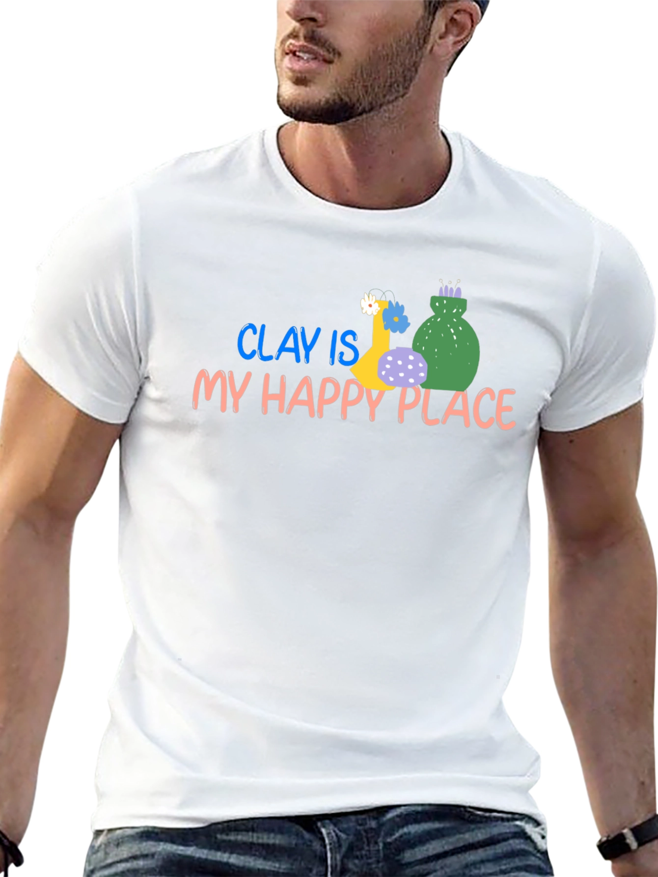 Clay Is My Happy Place T-Shirt