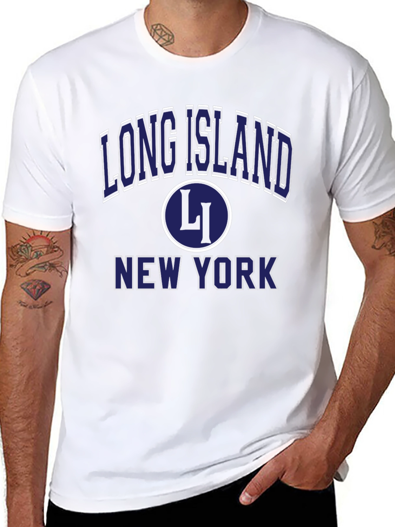 Long Island New York Graphic T-Shirt