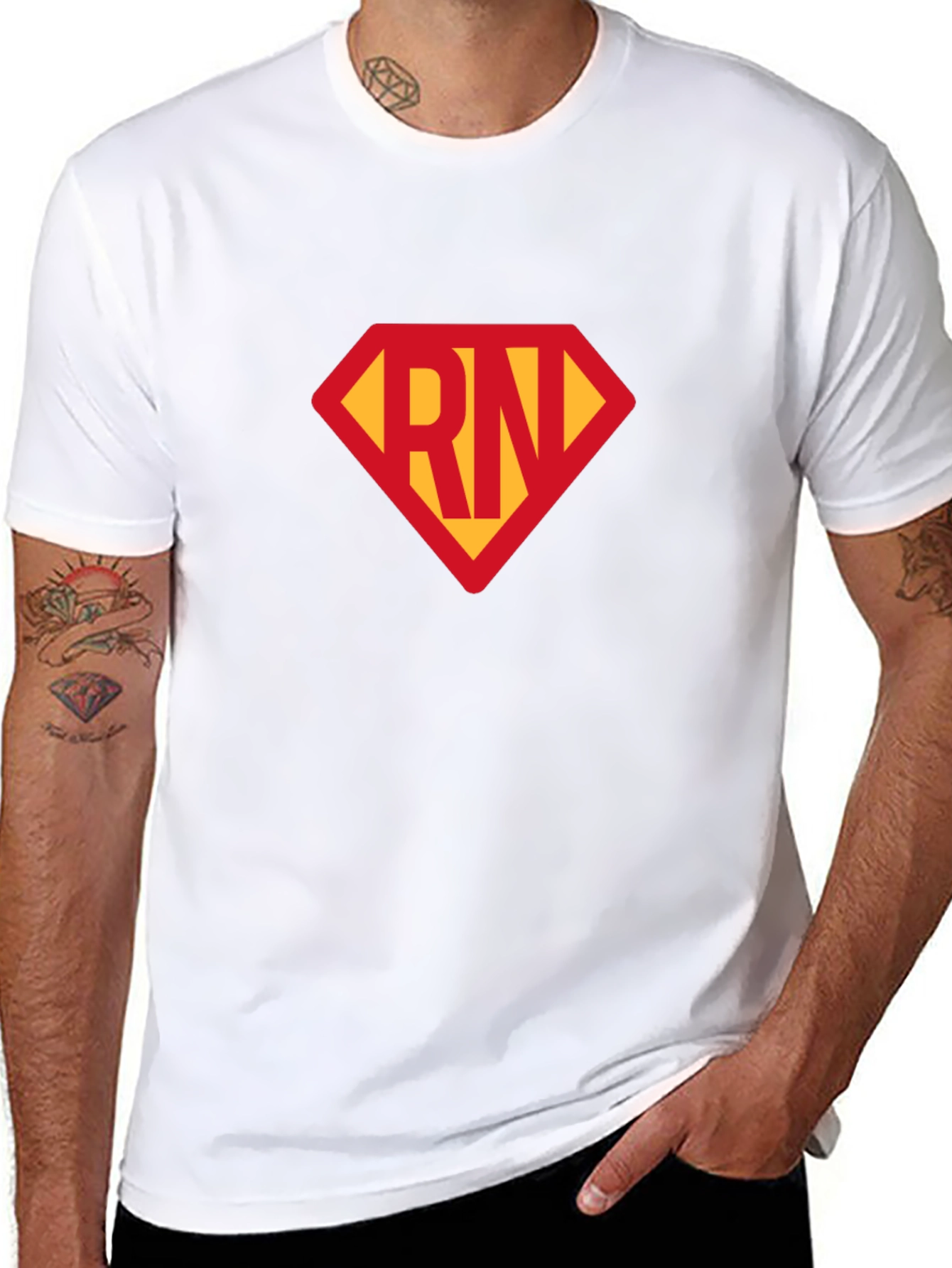 RN Superhero T-Shirt - Registered Nurse Apparel