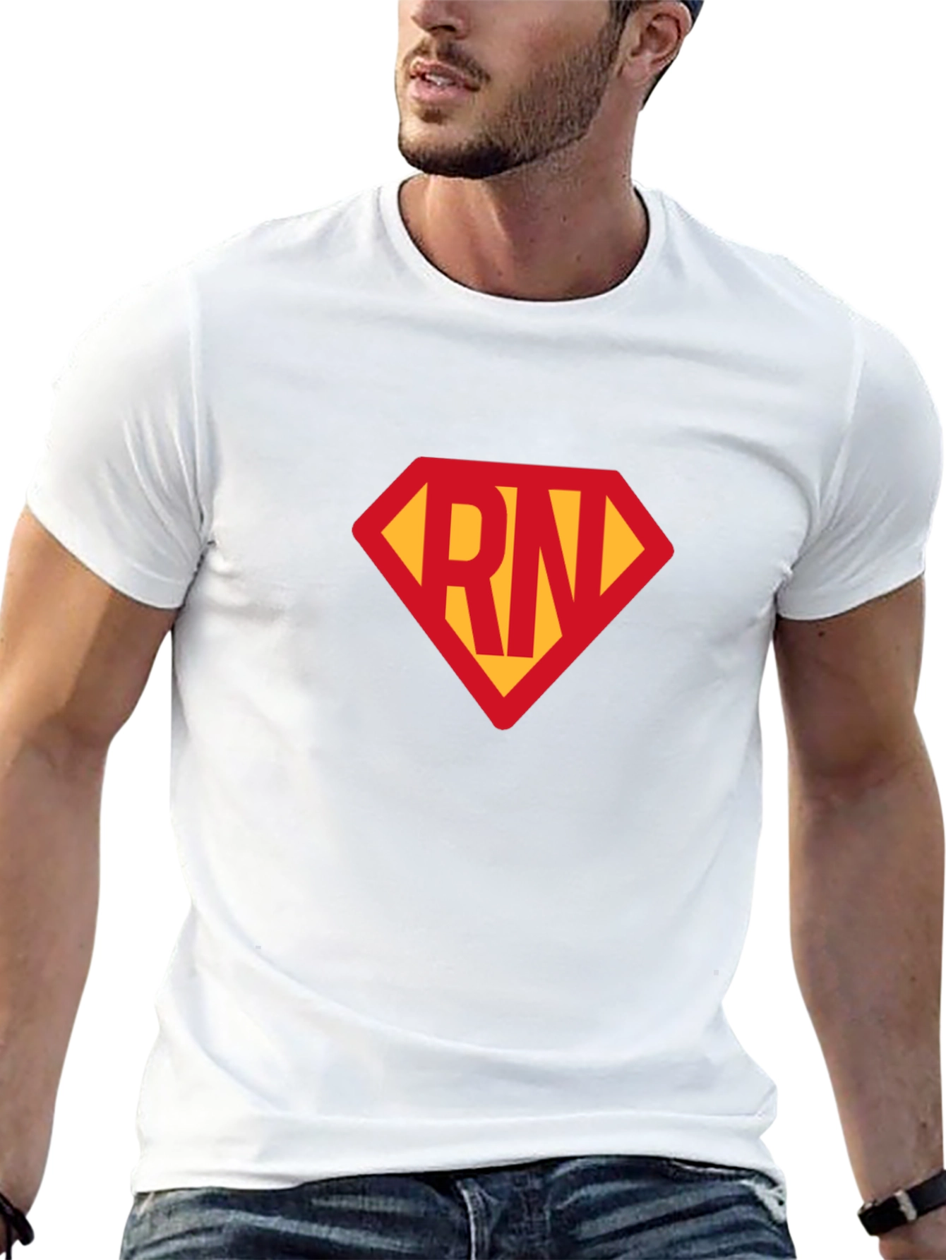 RN Superhero T-Shirt - Registered Nurse Apparel