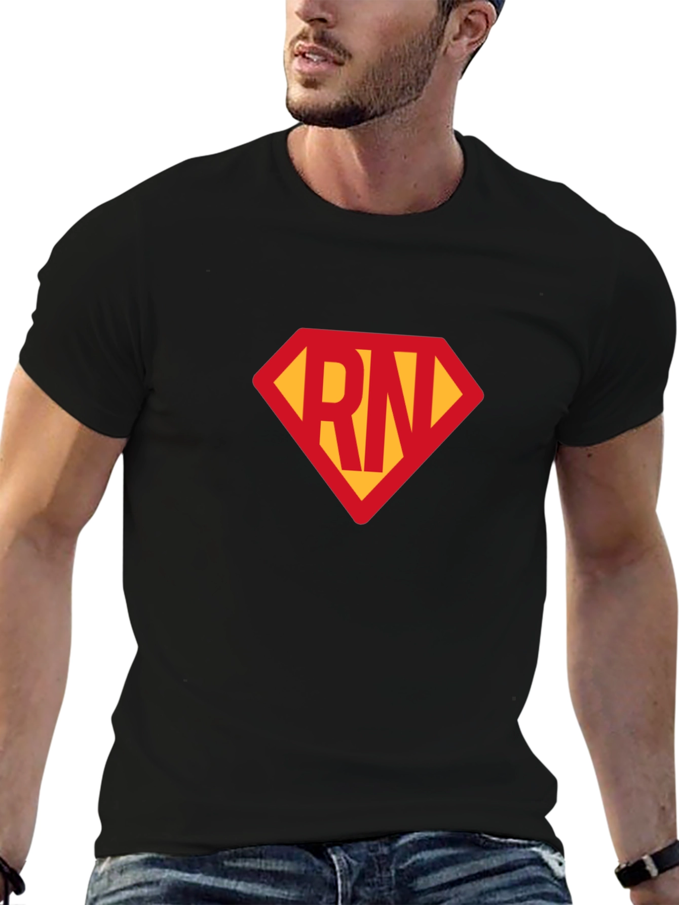 RN Superhero T-Shirt - Registered Nurse Apparel