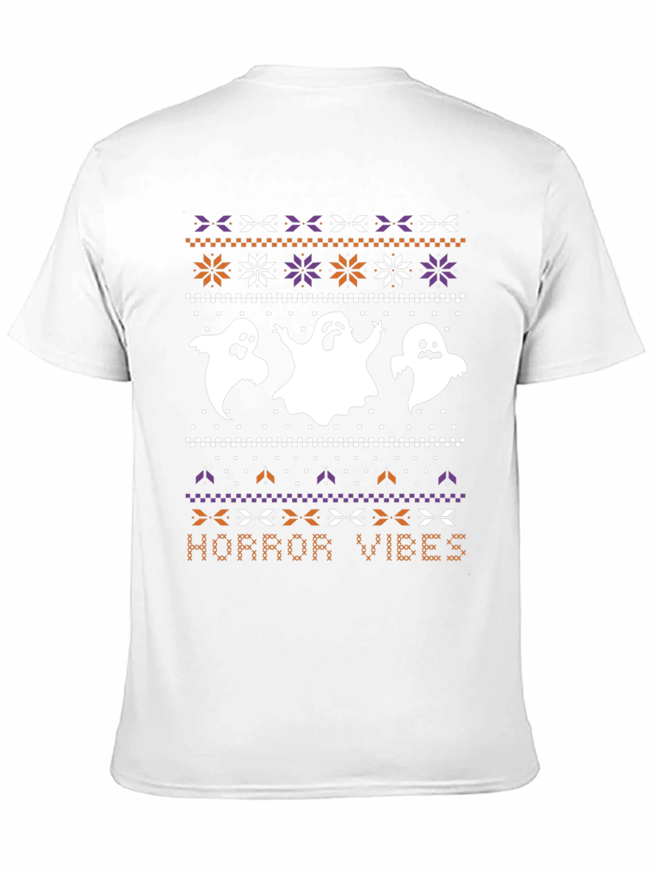 Halloween Horror Vibes Ghost T-Shirt