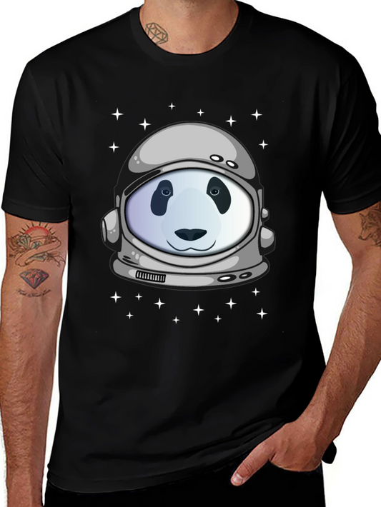 Panda Astronaut T-Shirt - Space Explorer Tee