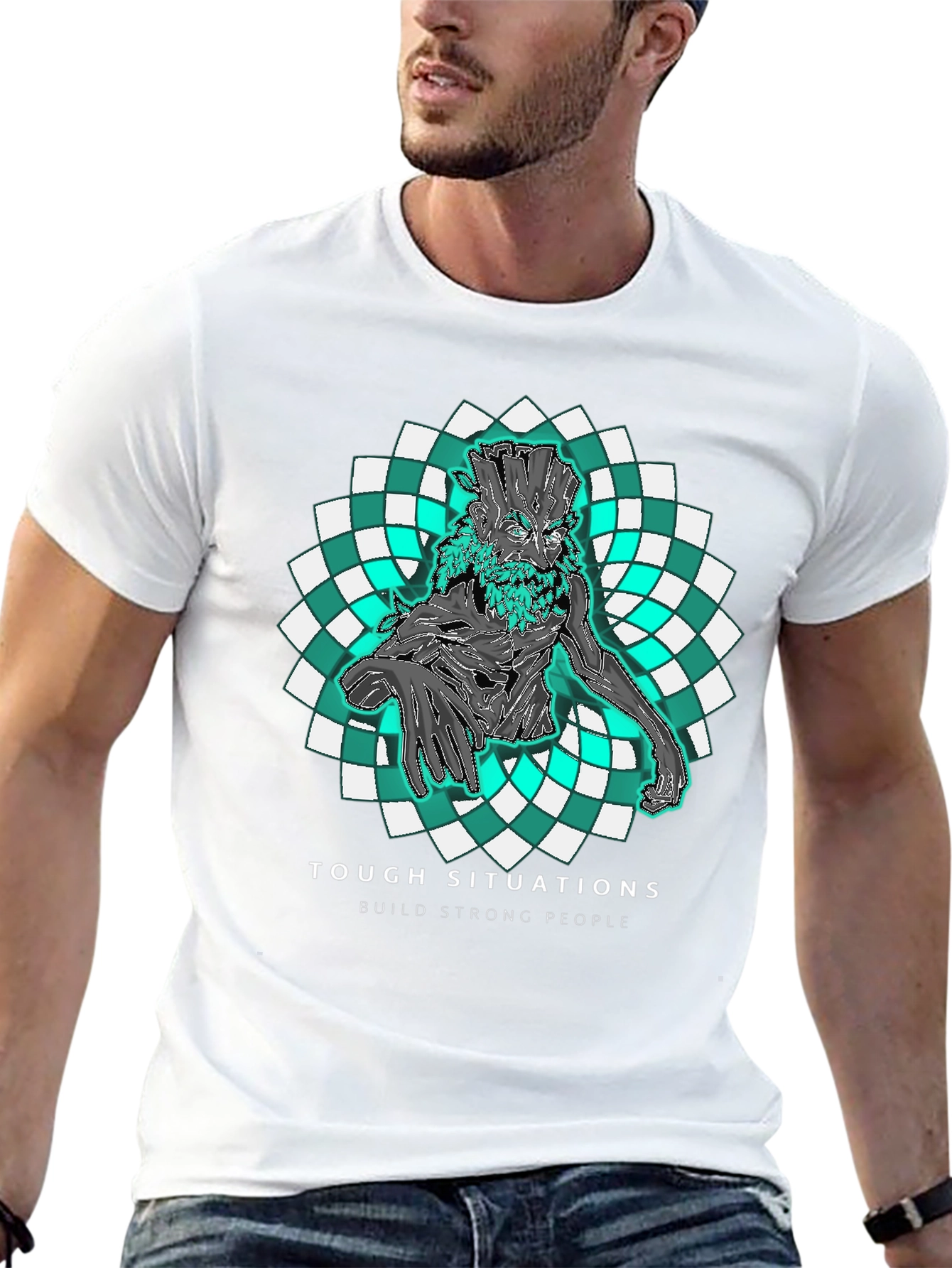 Tough Situations T-Shirt: Strong People Design
