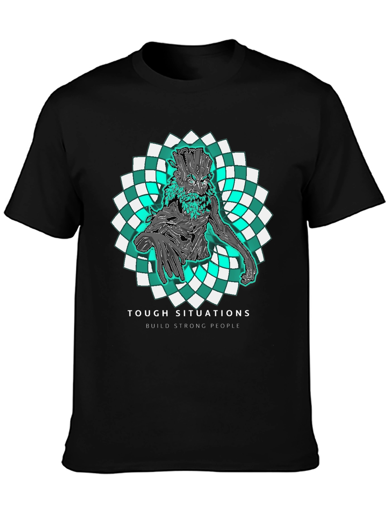 Tough Situations T-Shirt: Strong People Design