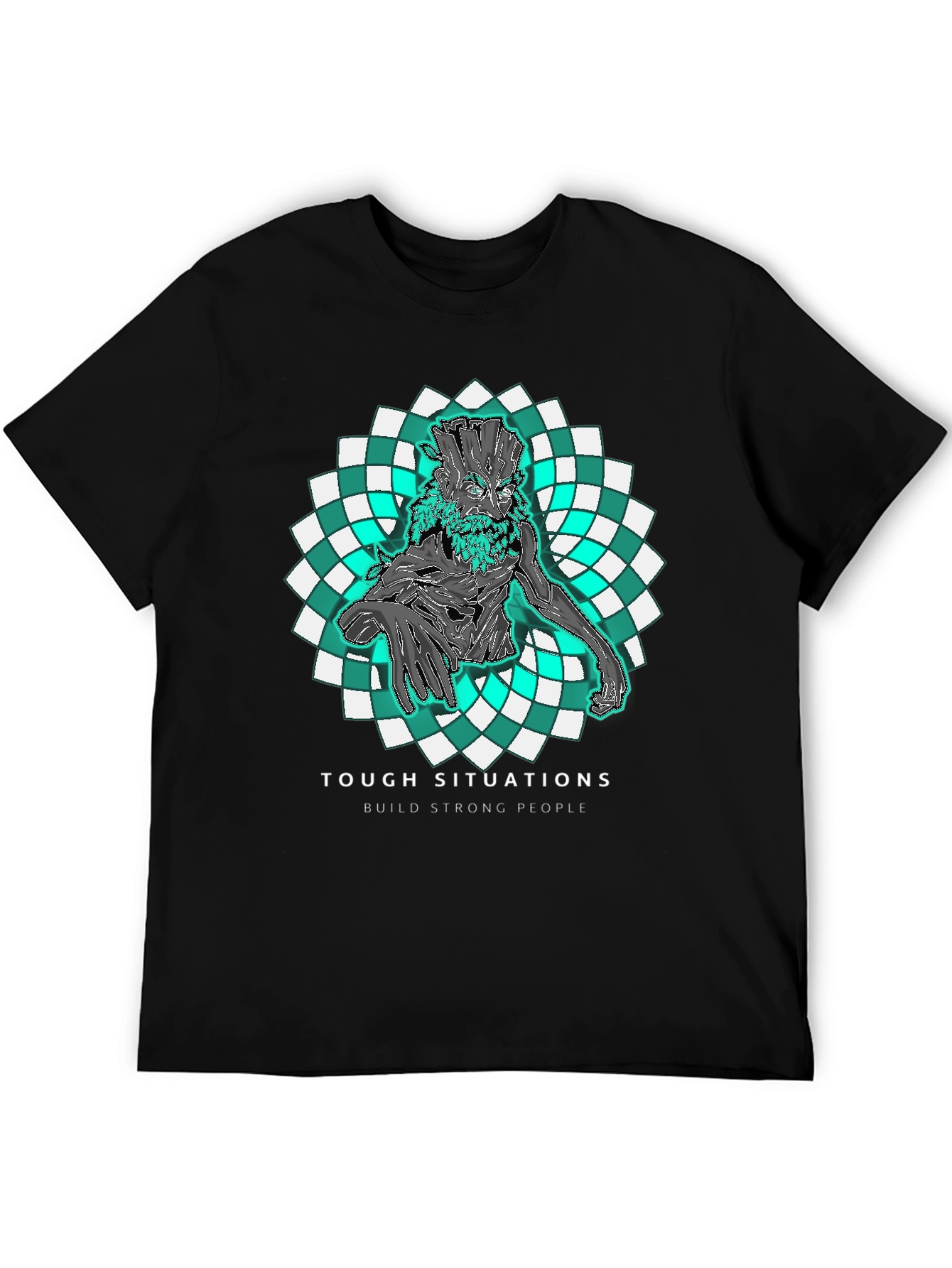 Tough Situations T-Shirt: Strong People Design