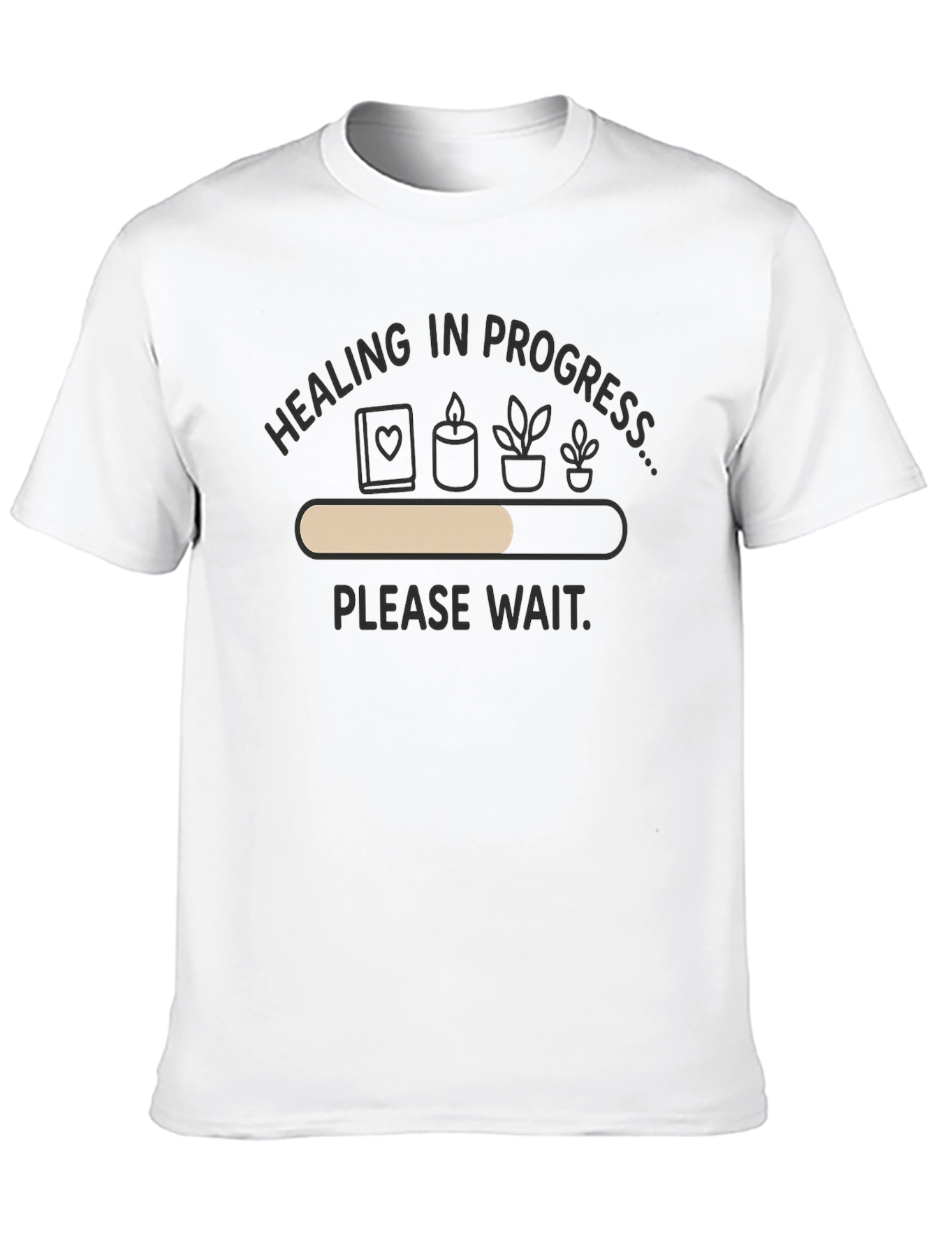 Healing In Progress T-Shirt - Mindfulness & Self-Care