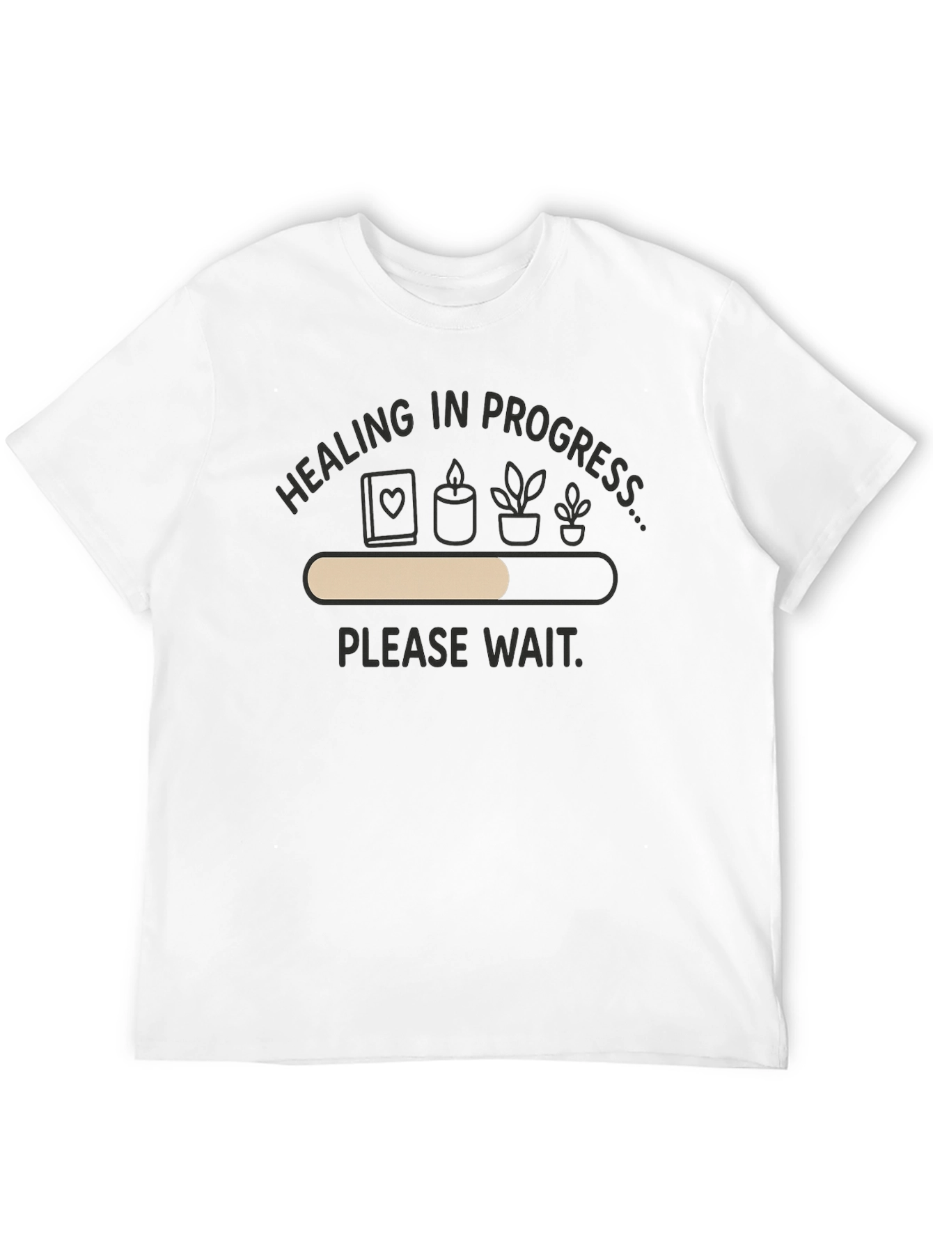 Healing In Progress T-Shirt - Mindfulness & Self-Care