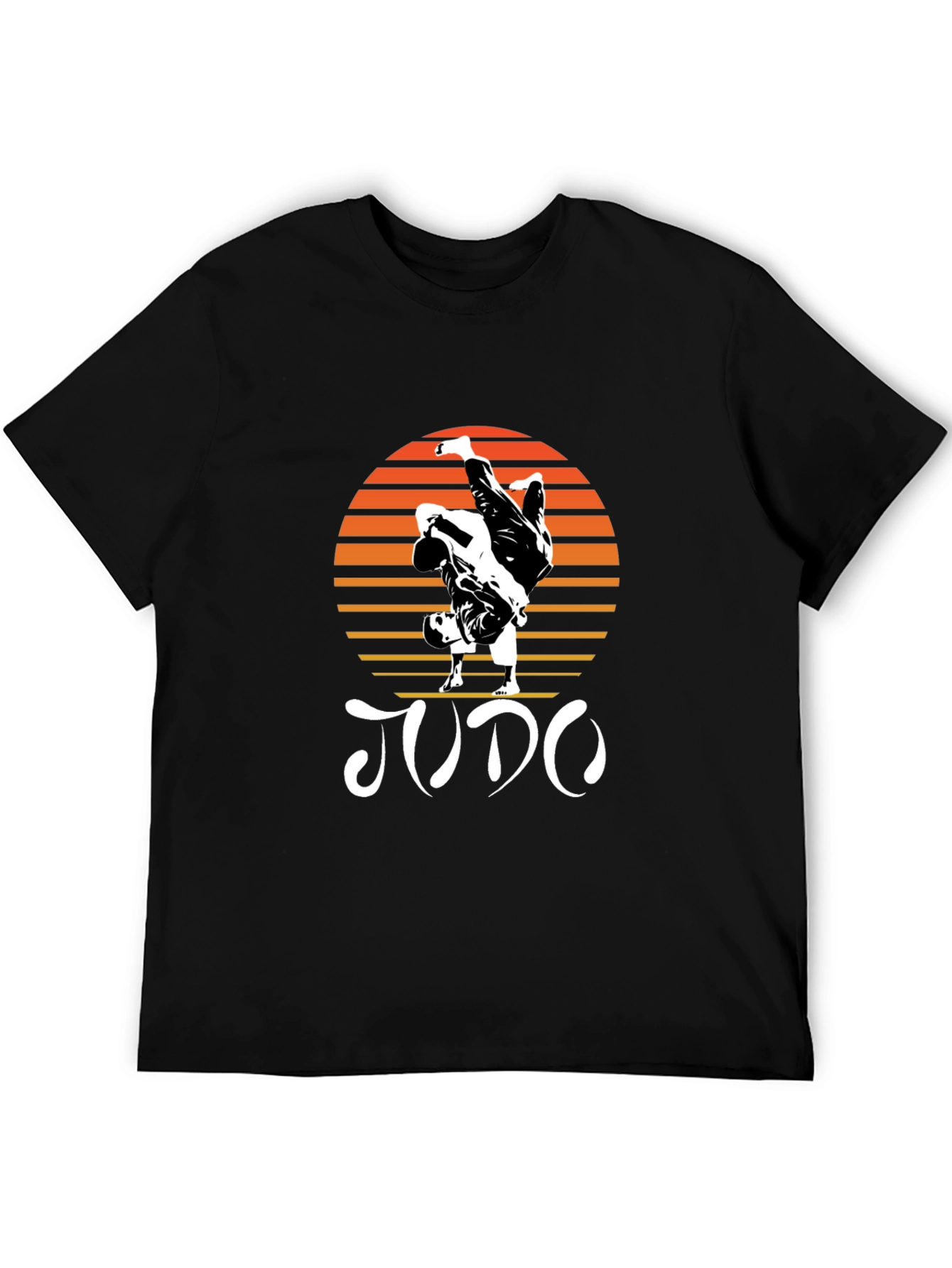 Judo Sunset Graphic T-Shirt - Martial Arts Tee