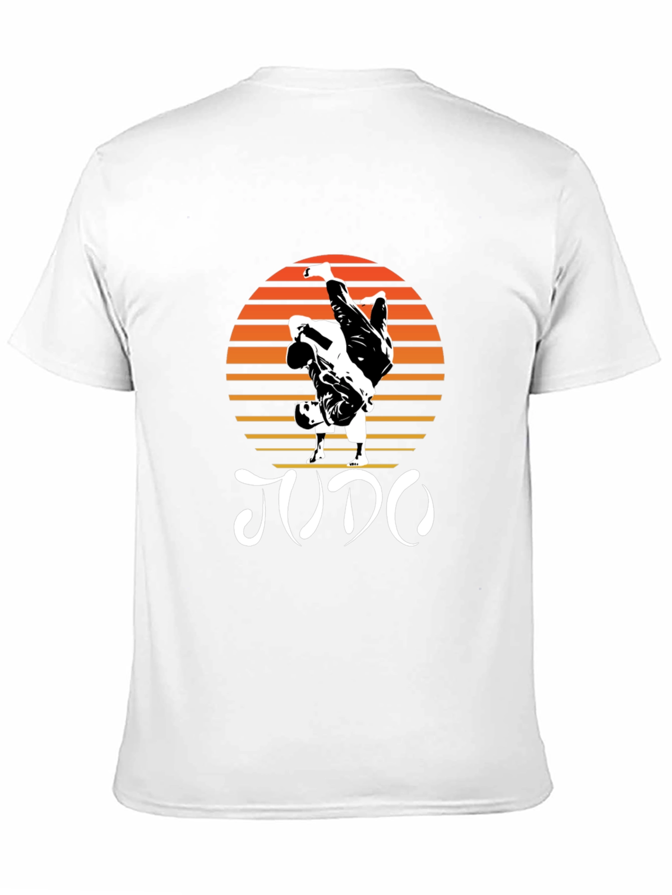 Judo Sunset Graphic T-Shirt - Martial Arts Tee