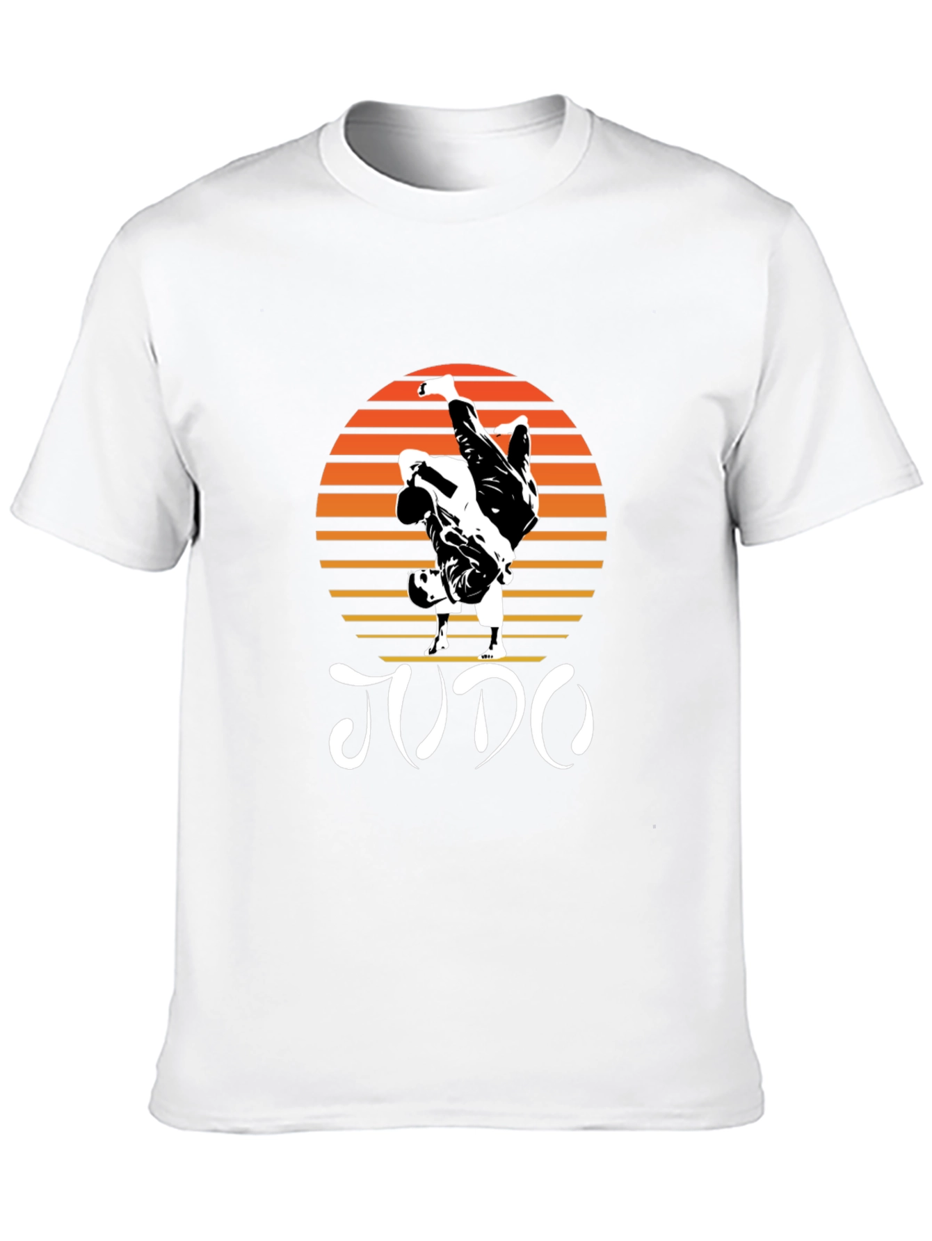 Judo Sunset Graphic T-Shirt - Martial Arts Tee