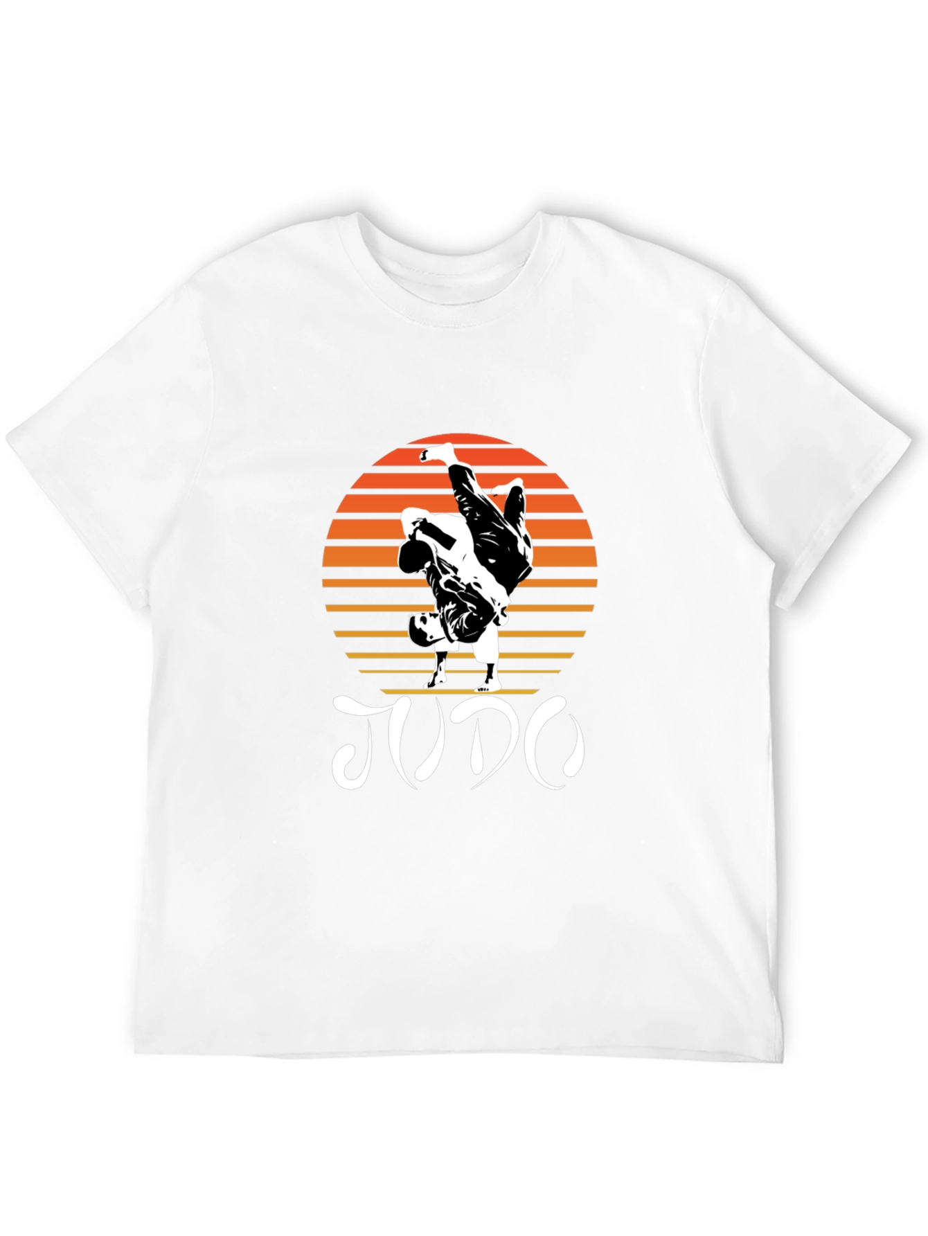 Judo Sunset Graphic T-Shirt - Martial Arts Tee