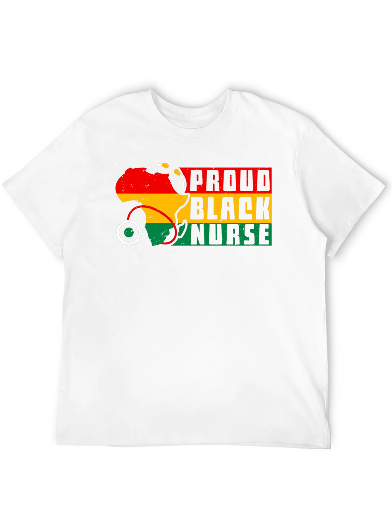 Proud Black Nurse T-Shirt - Unisex Cotton Tee