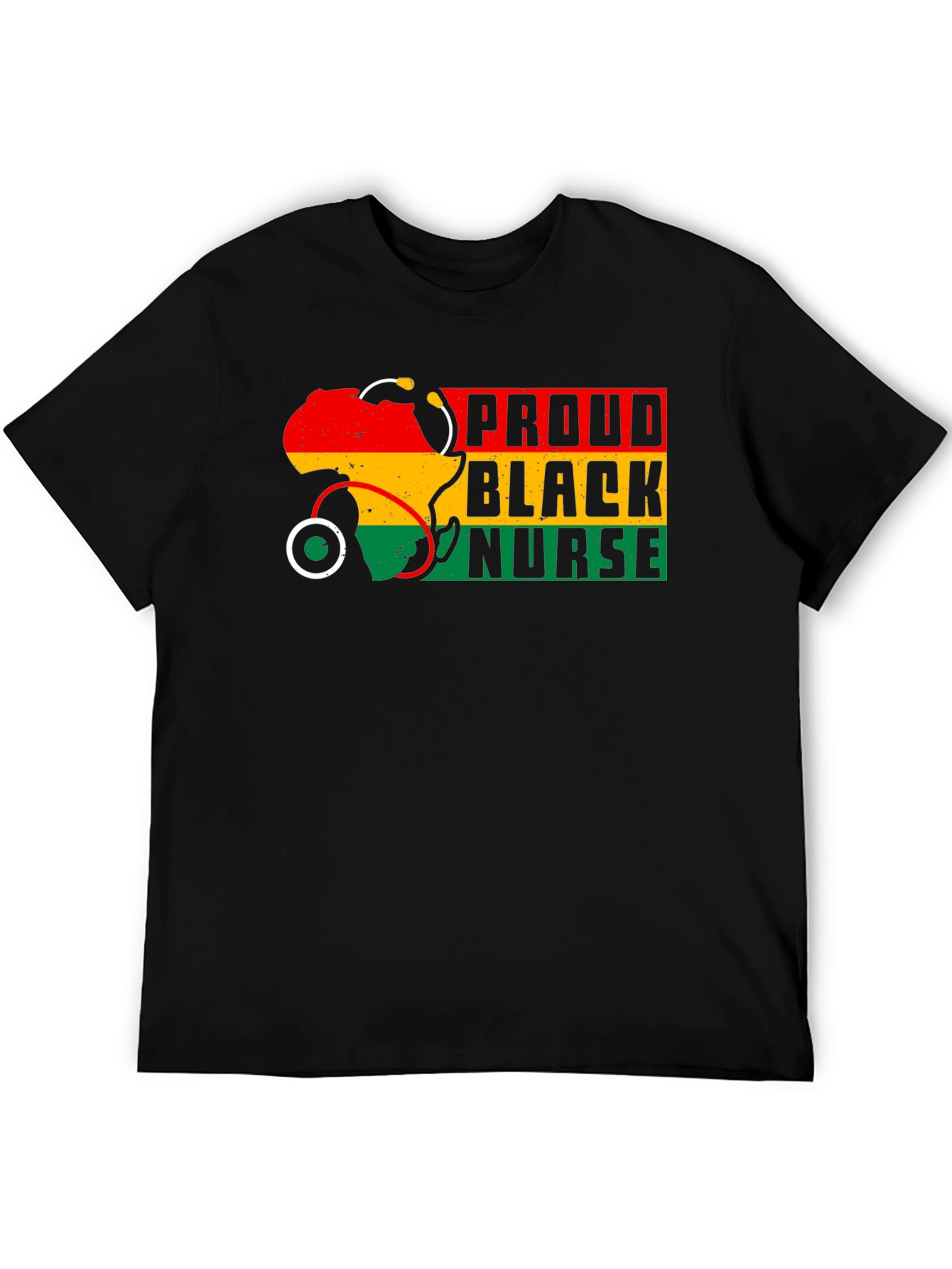 Proud Black Nurse T-Shirt - Unisex Cotton Tee