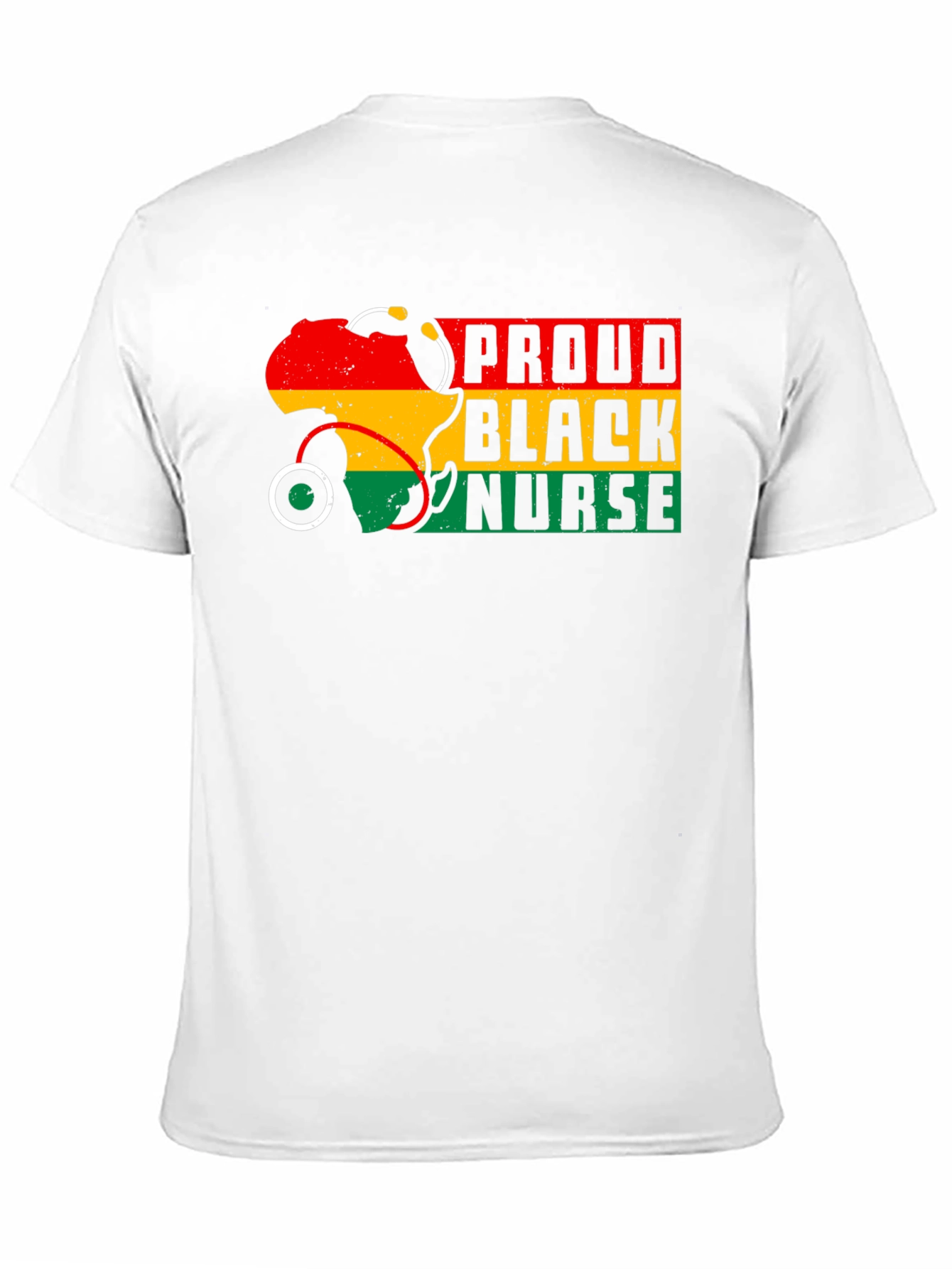 Proud Black Nurse T-Shirt - Unisex Cotton Tee