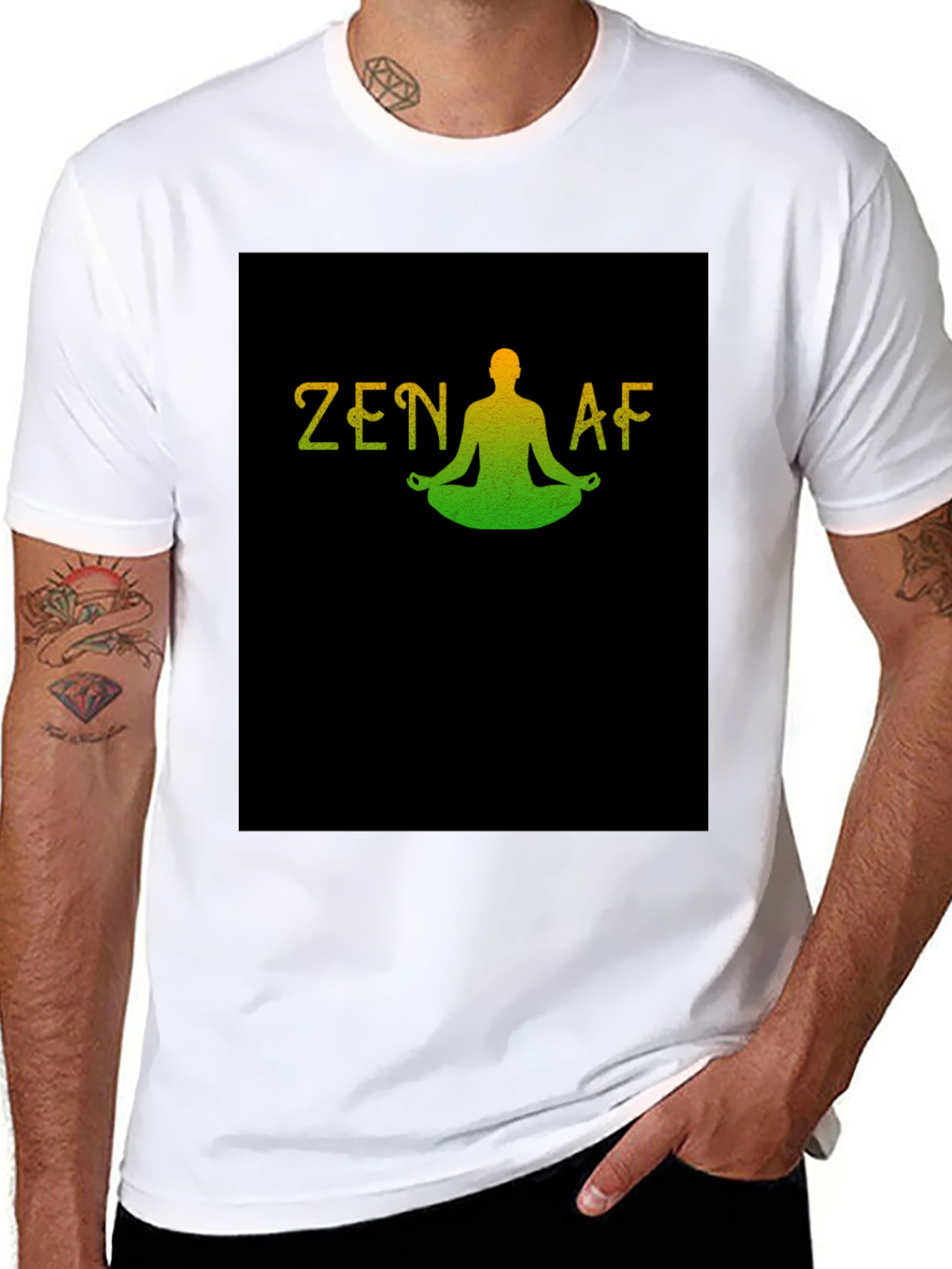 Zen AF T-Shirt - Meditation Relaxation Tee