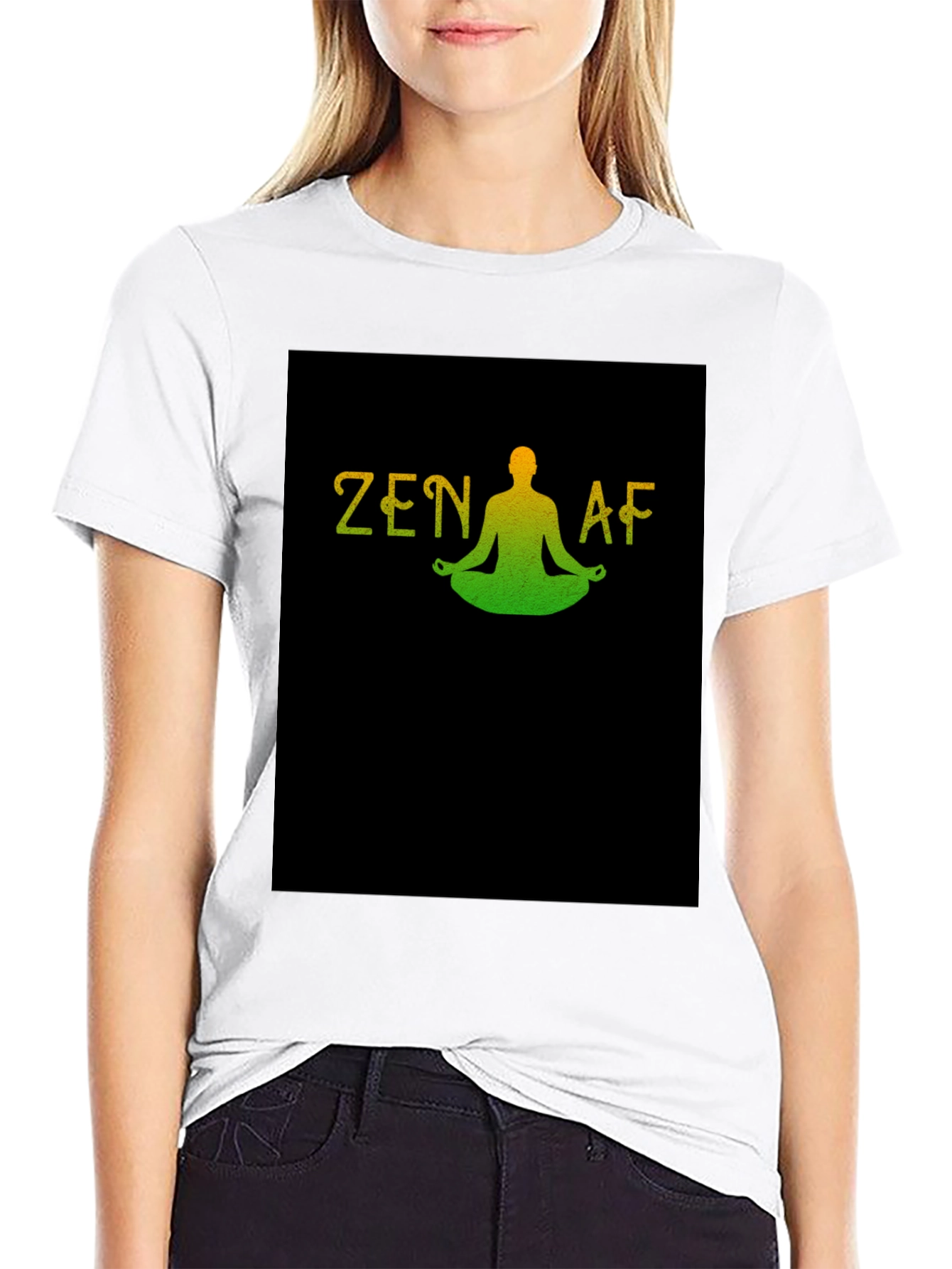Zen AF T-Shirt - Meditation Relaxation Tee