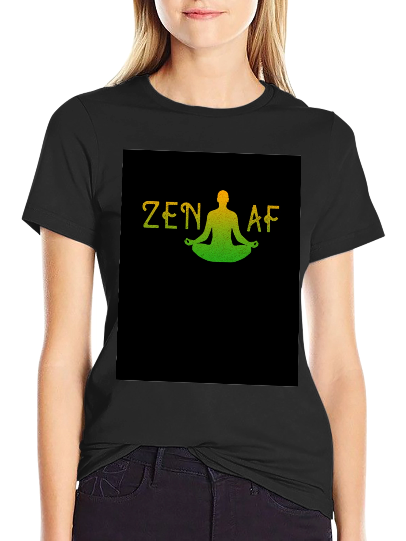 Zen AF T-Shirt - Meditation Relaxation Tee