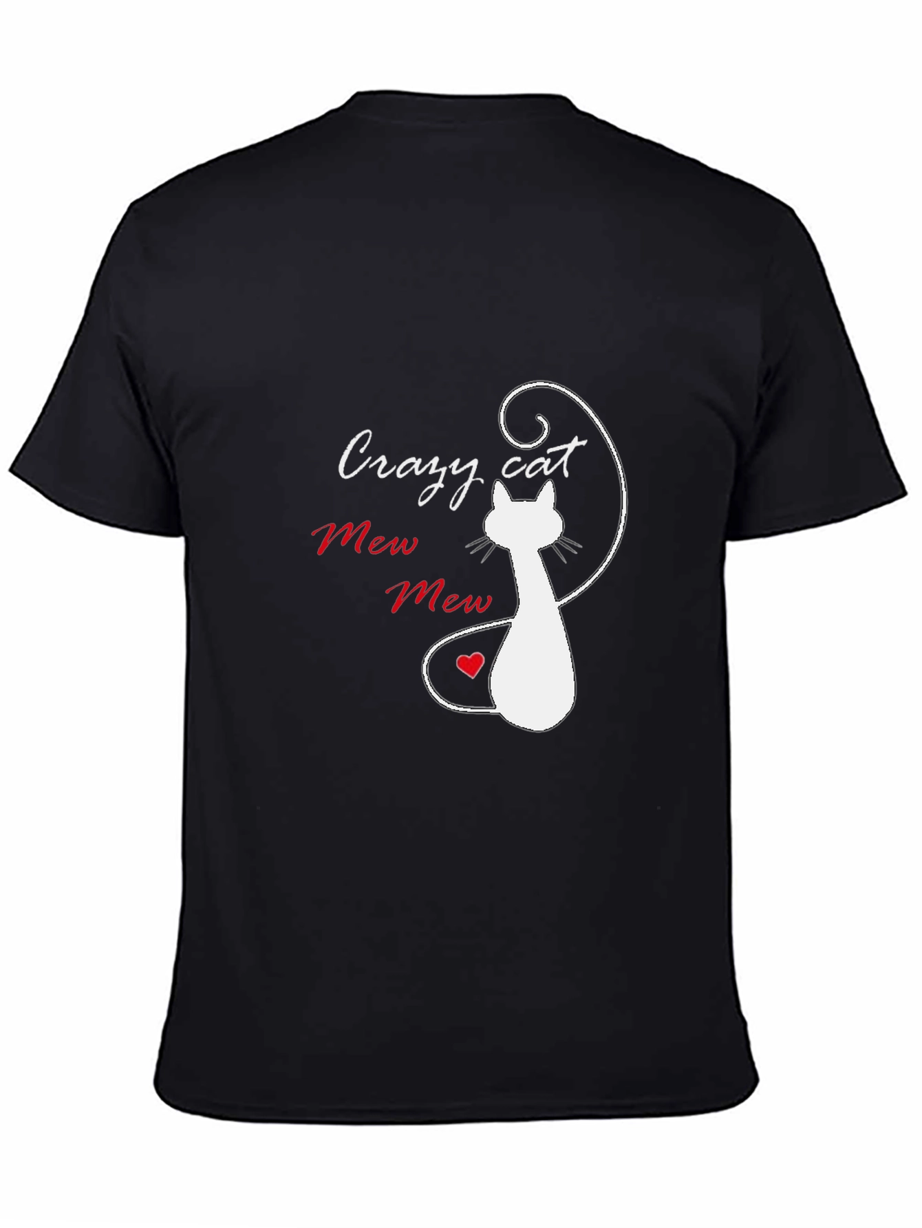 Crazy Cat Mew Mew T-Shirt