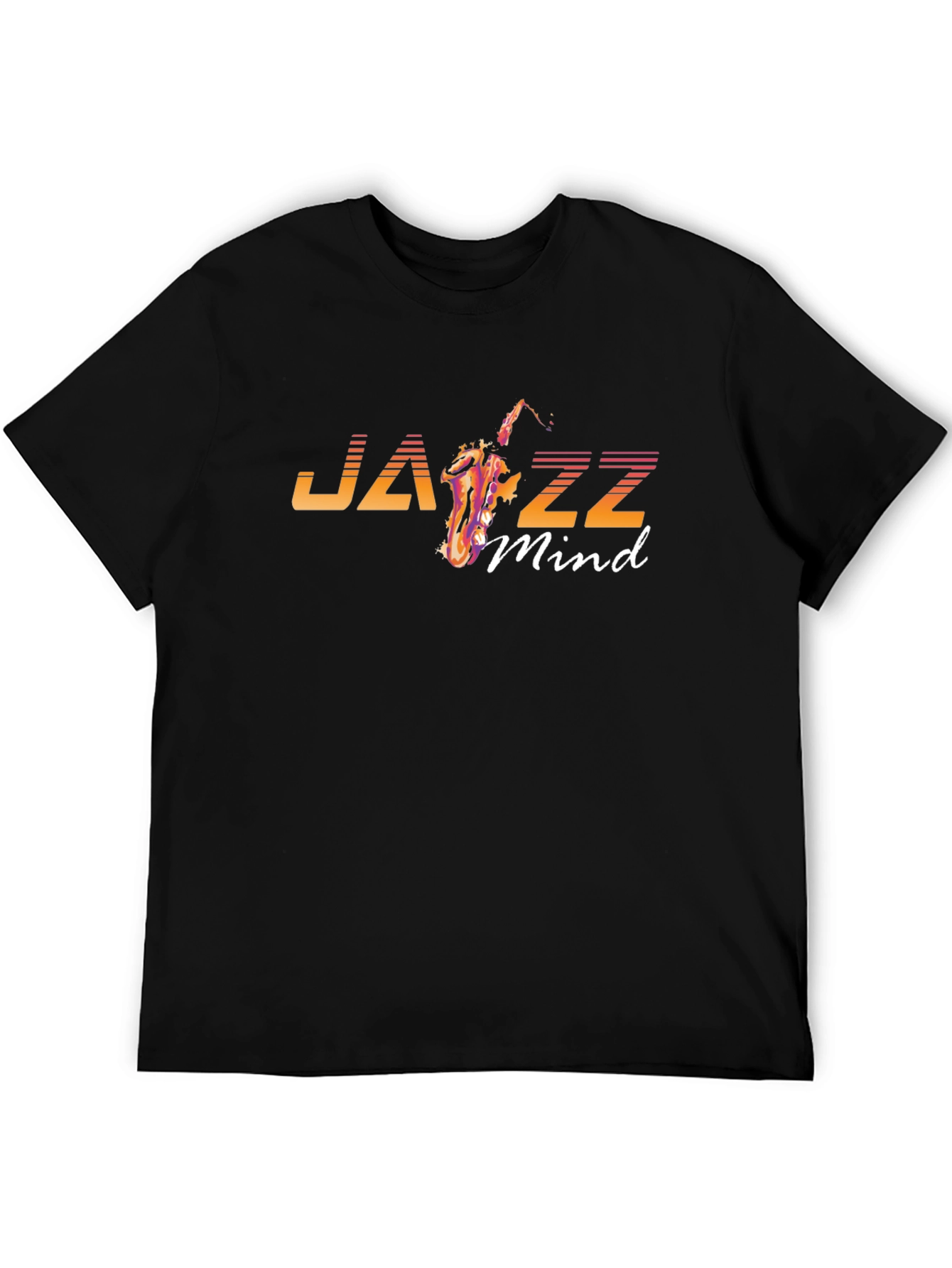 Jazz Mind Graphic T-Shirt - Cool Retro Design