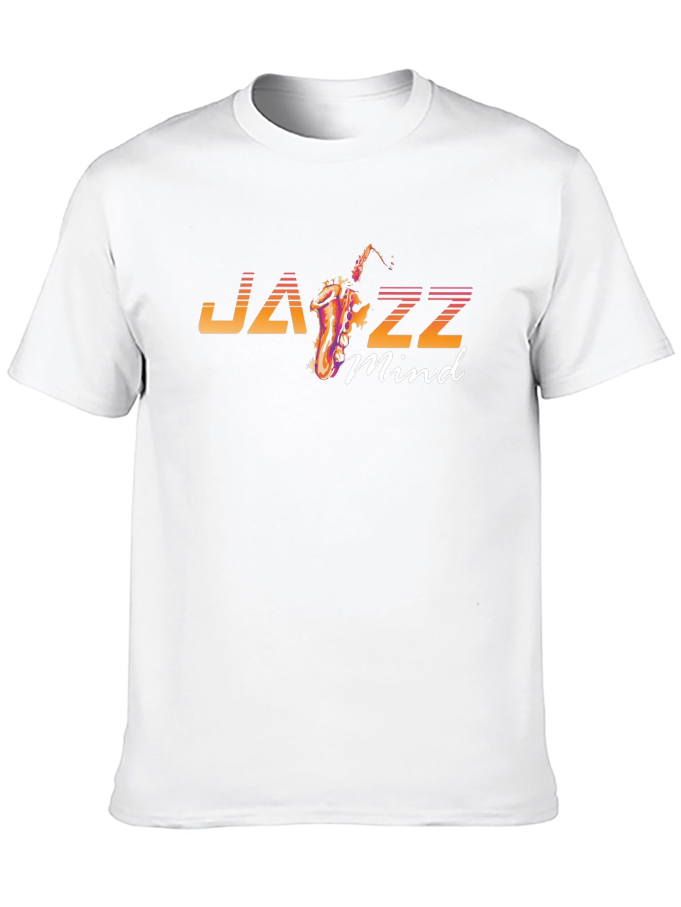 Jazz Mind Graphic T-Shirt - Cool Retro Design