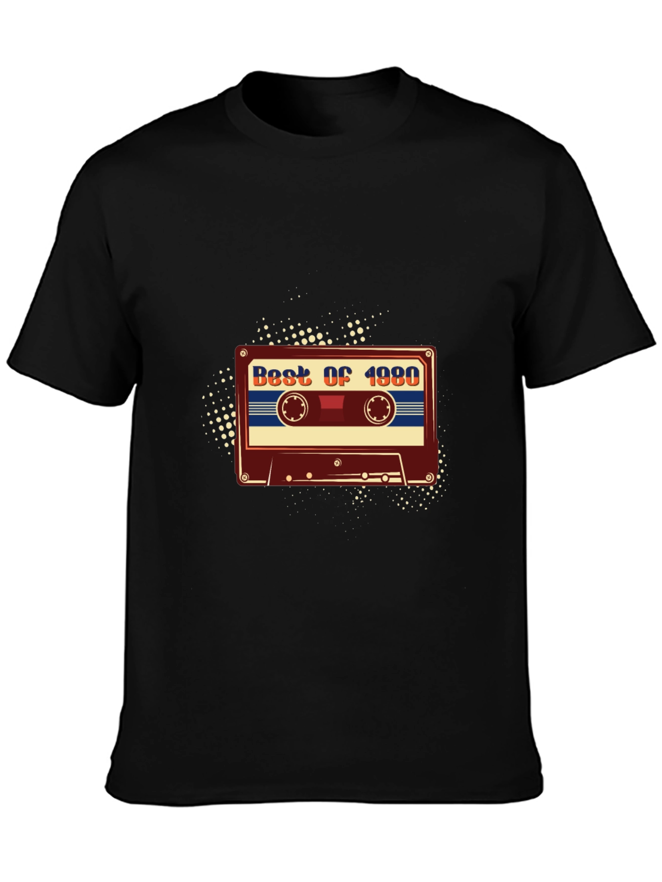 Best of 1980 Cassette Tape Graphic Tee