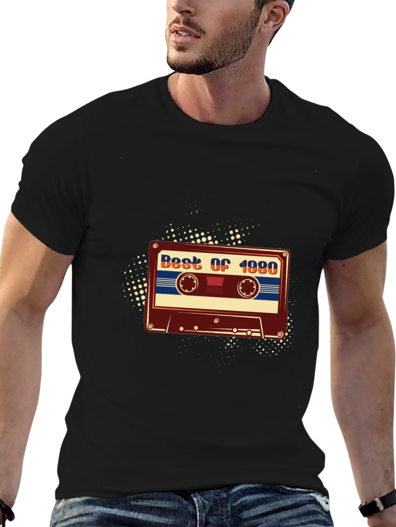 Best of 1980 Cassette Tape Graphic Tee