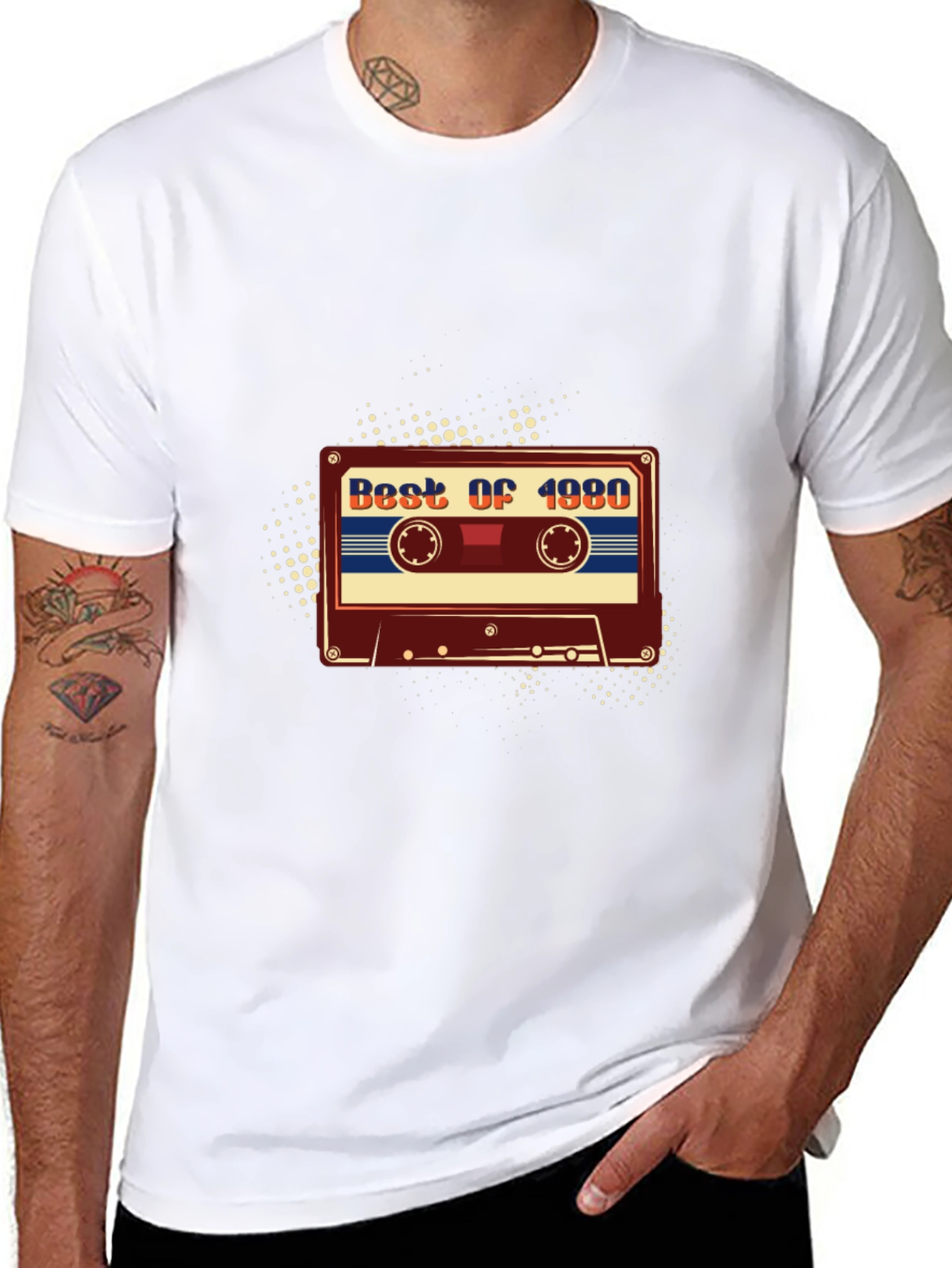 Best of 1980 Cassette Tape Graphic Tee