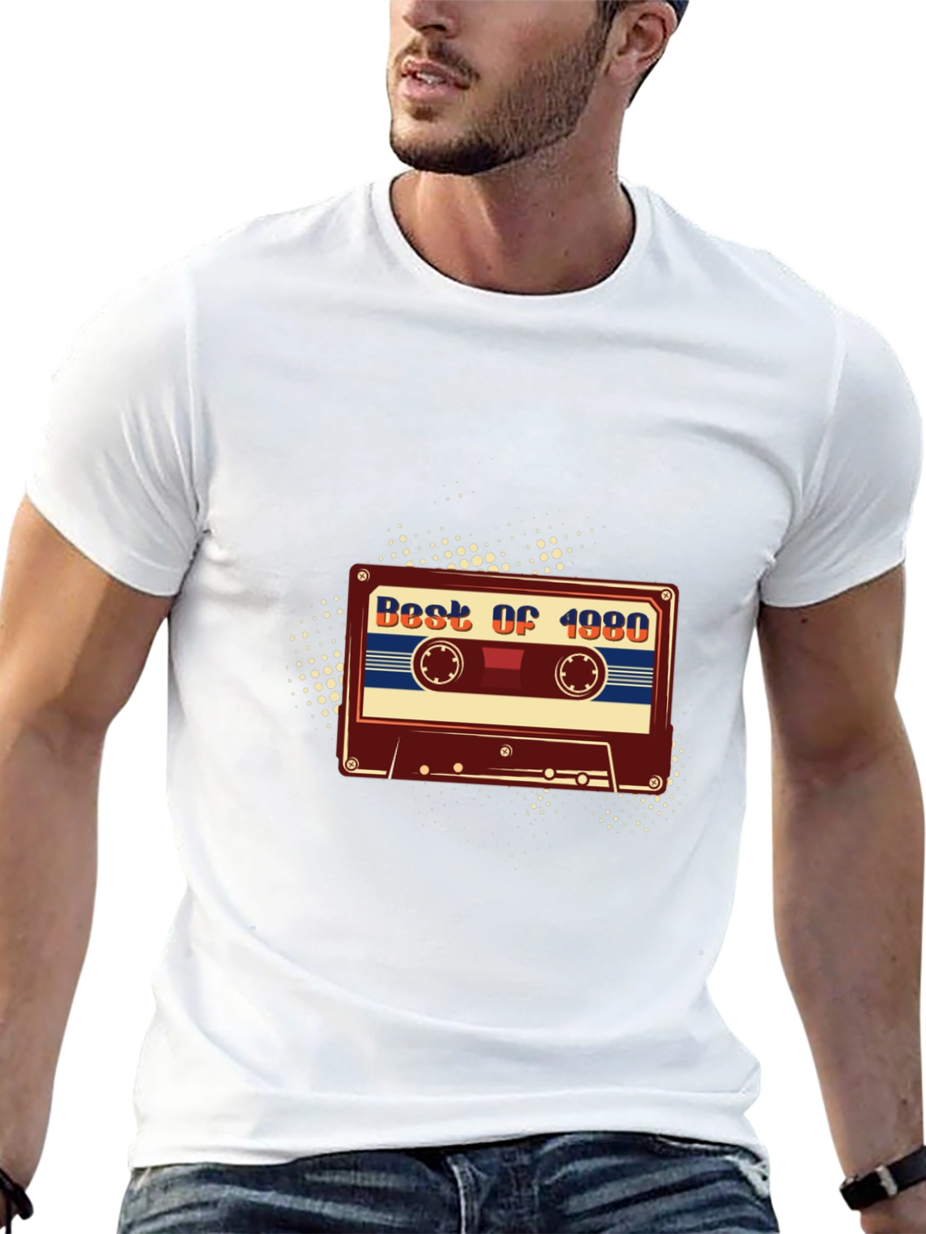 Best of 1980 Cassette Tape Graphic Tee