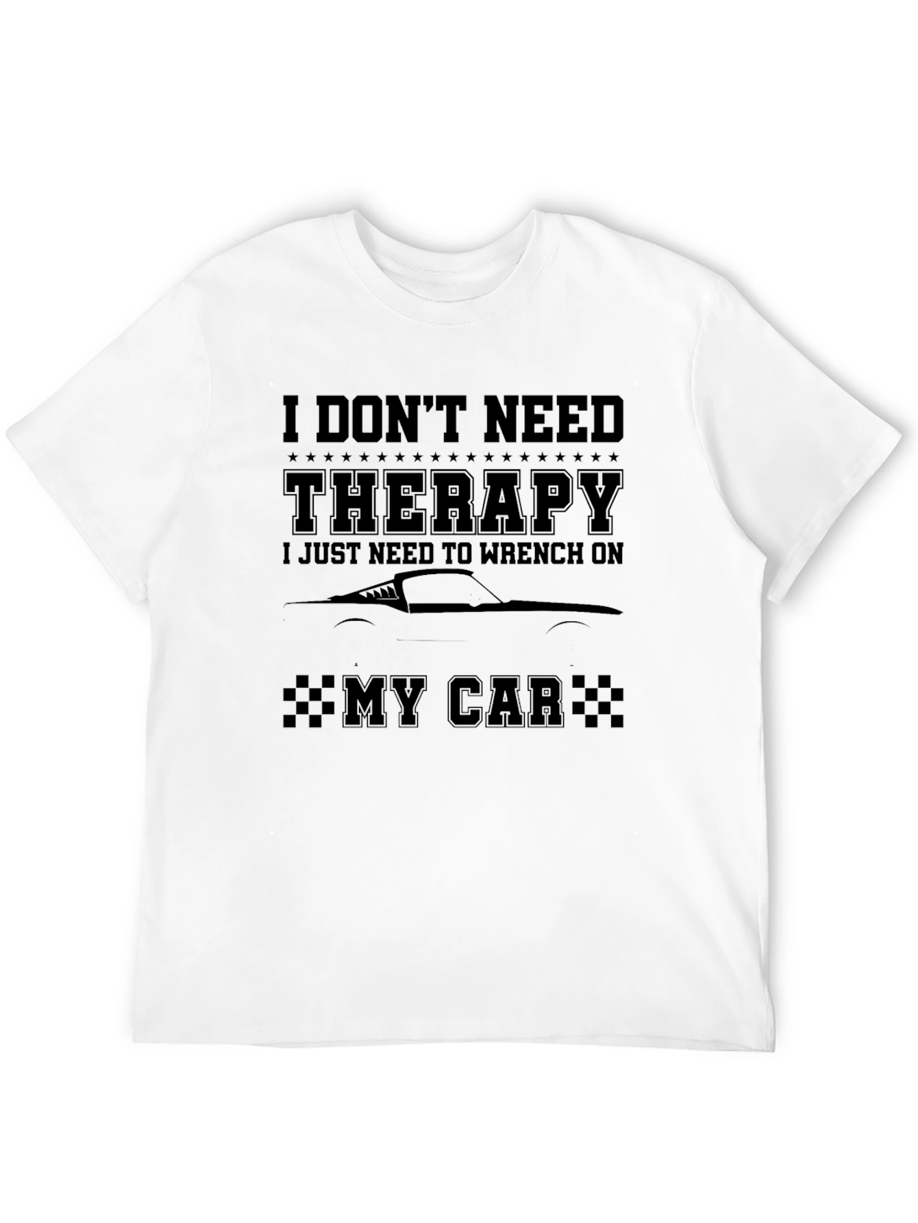 Therapy Wrench Car T-Shirt