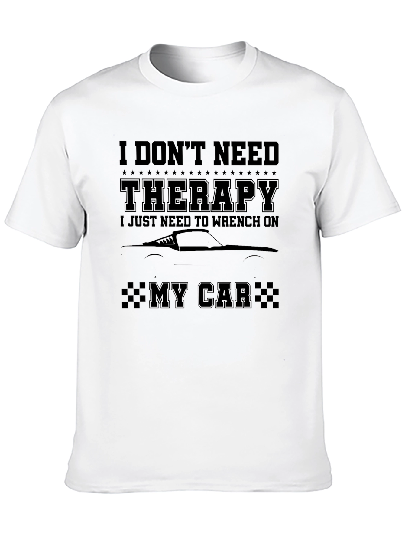 Therapy Wrench Car T-Shirt