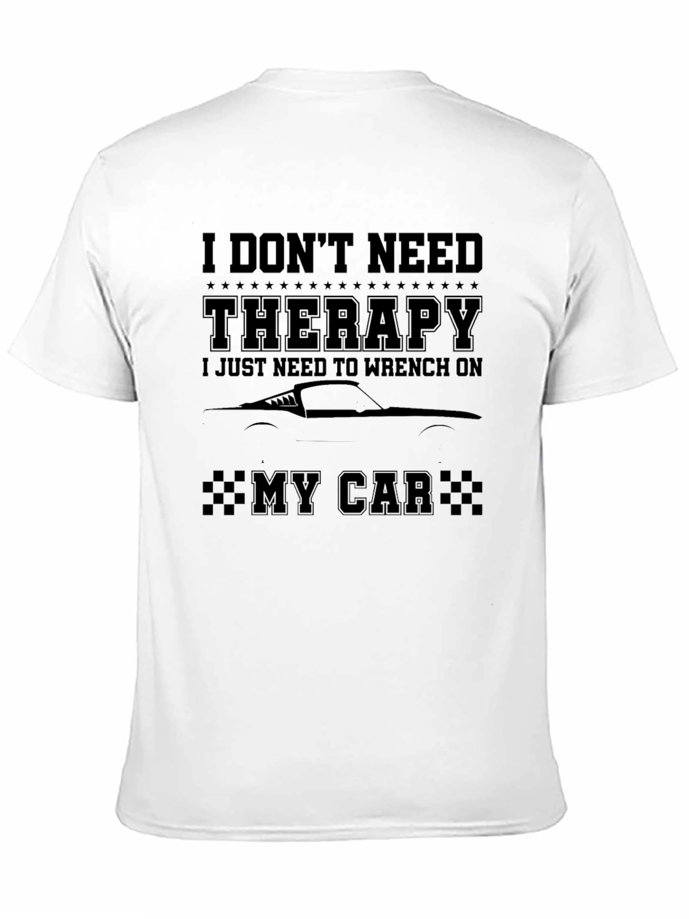 Therapy Wrench Car T-Shirt