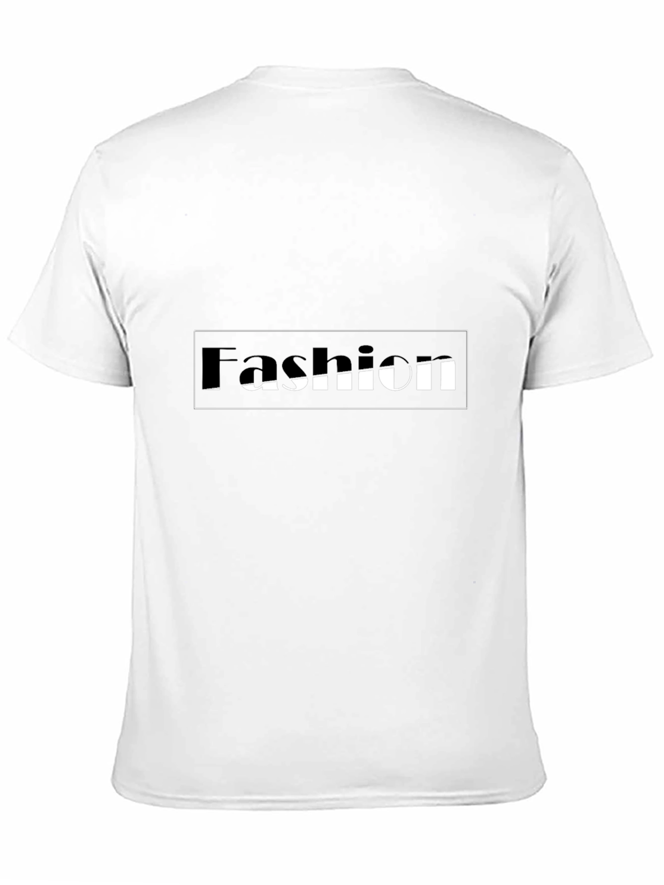 Fashion Tee - Black Cotton Blend