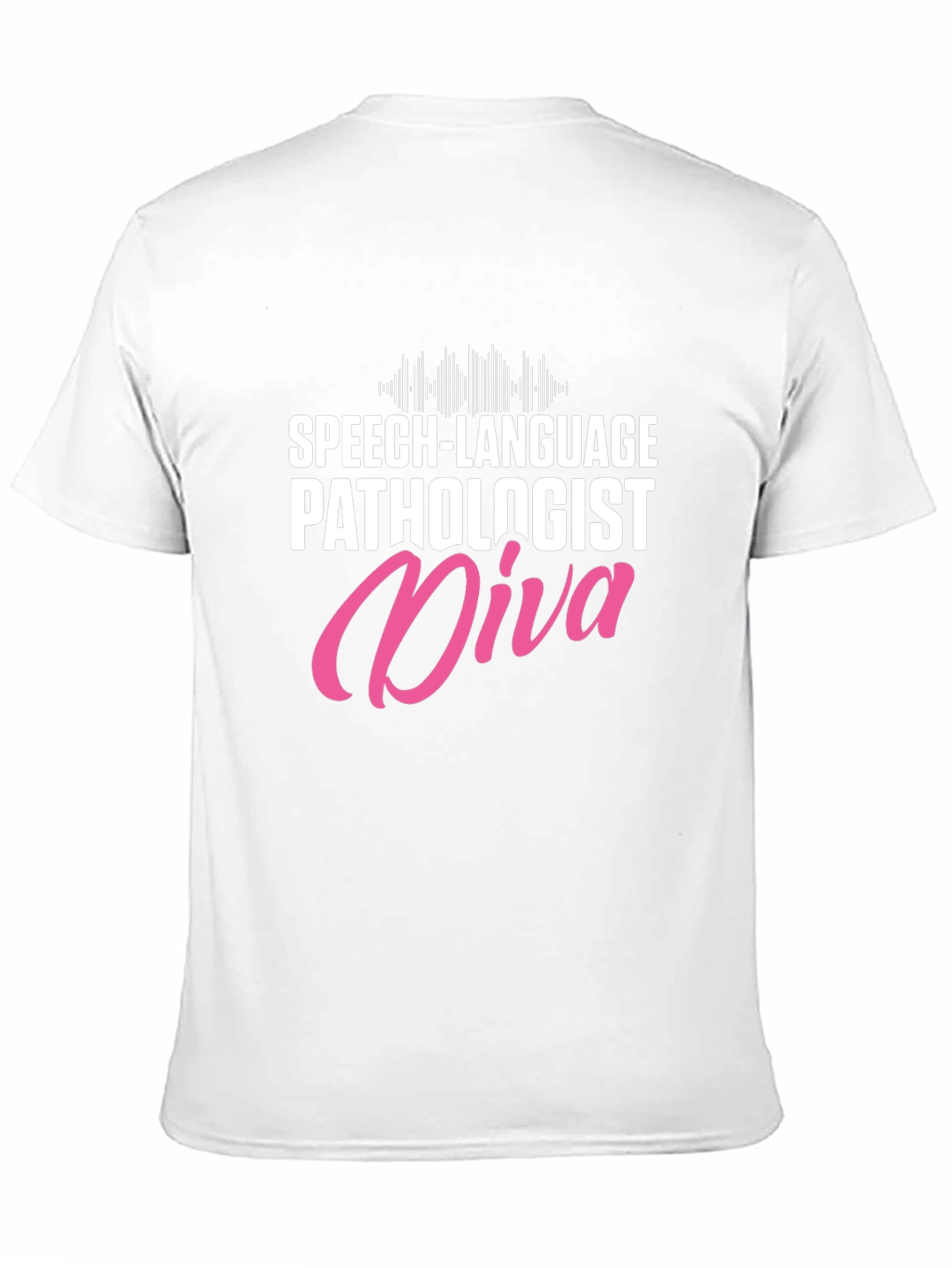 Speech Language Pathologist Diva Black T-Shirt