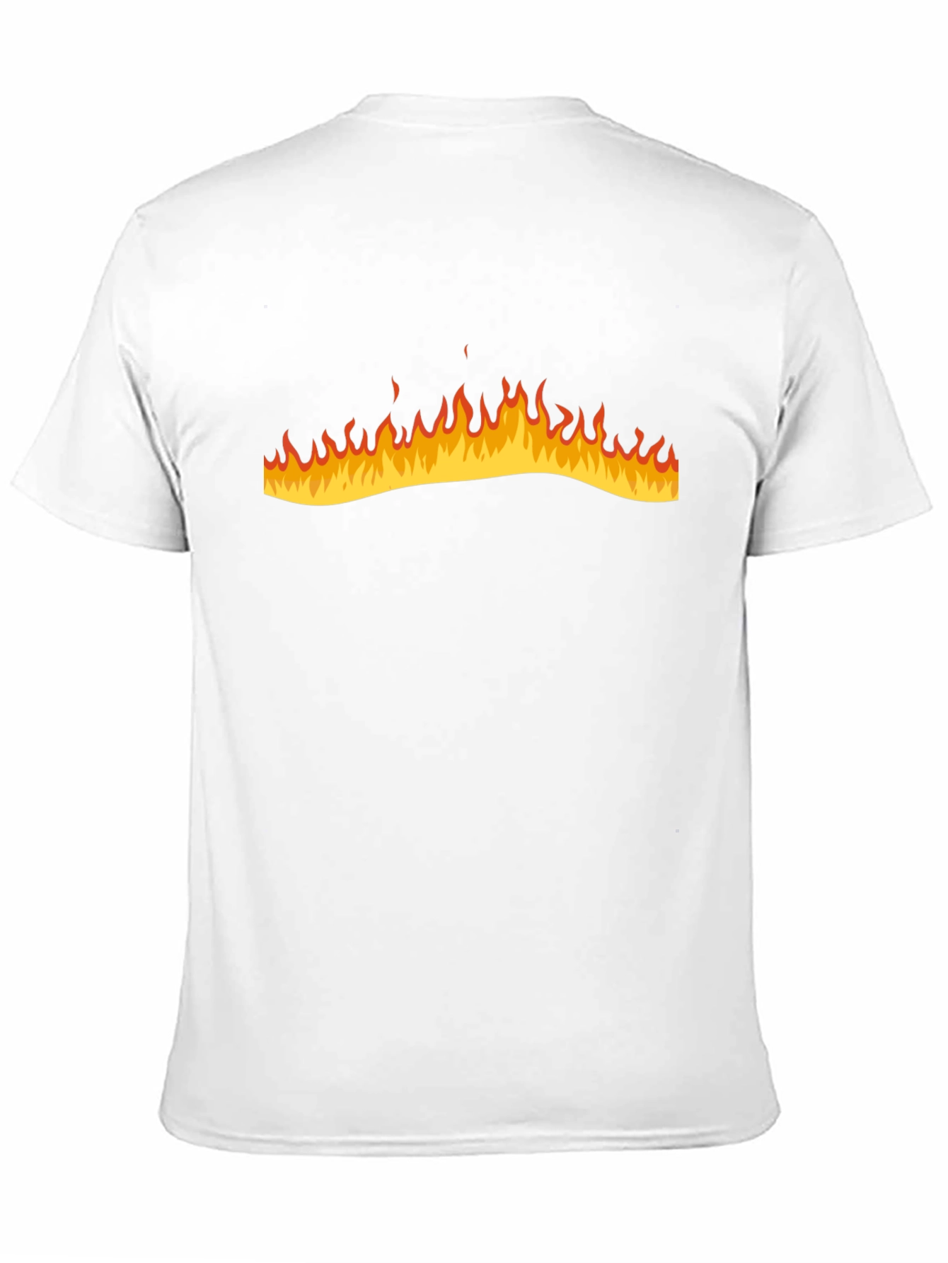 Flame Graphic Black T-Shirt - Stylish and Bold