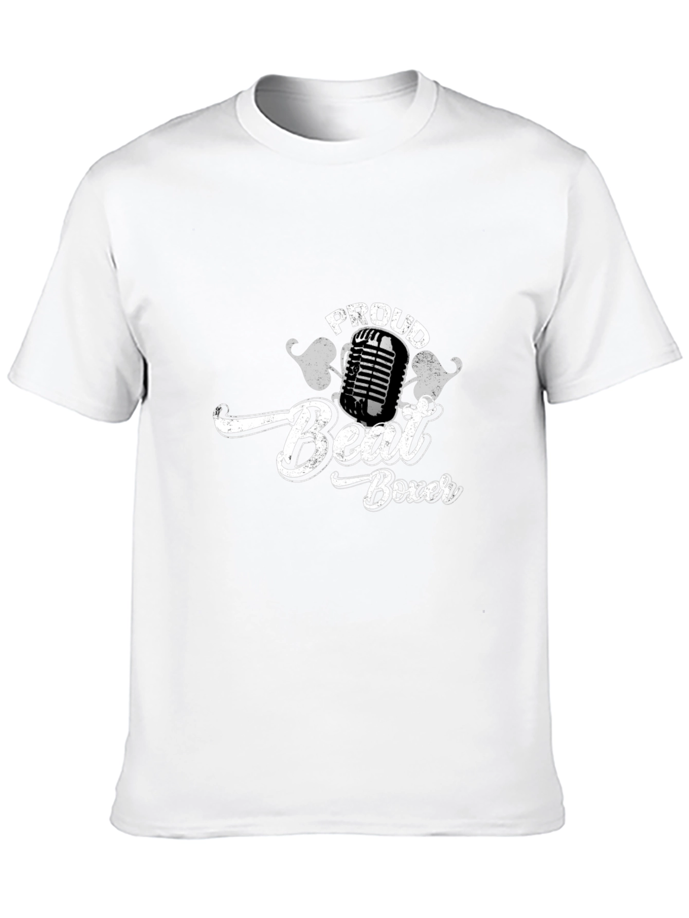 Proud Beat Boxer Black T-Shirt - Music Lover Tee