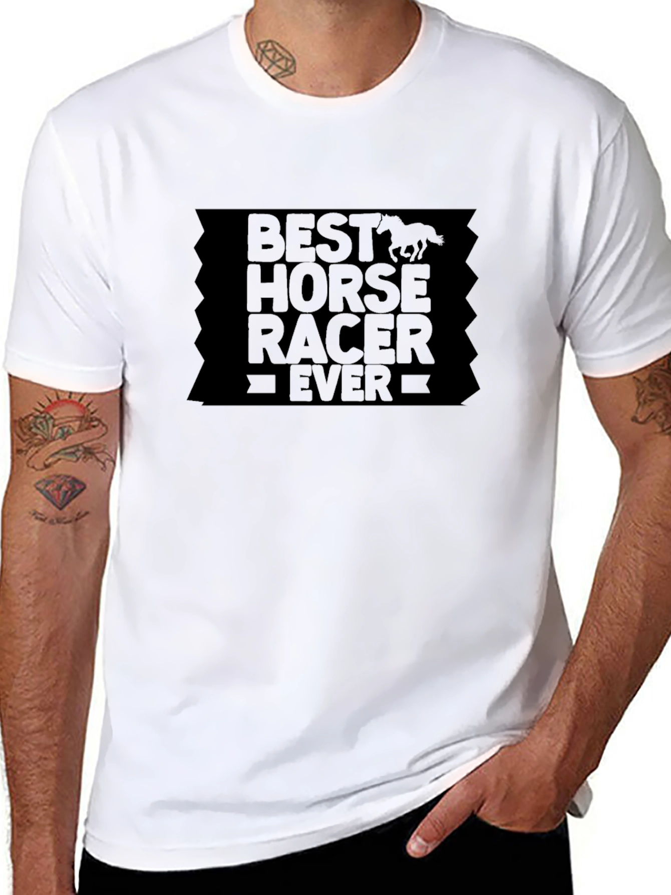 Best Horse Racer Ever - Graphic Tee