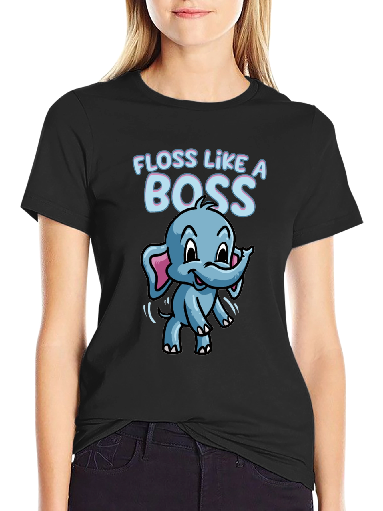 Floss Like A Boss Elephant Tee