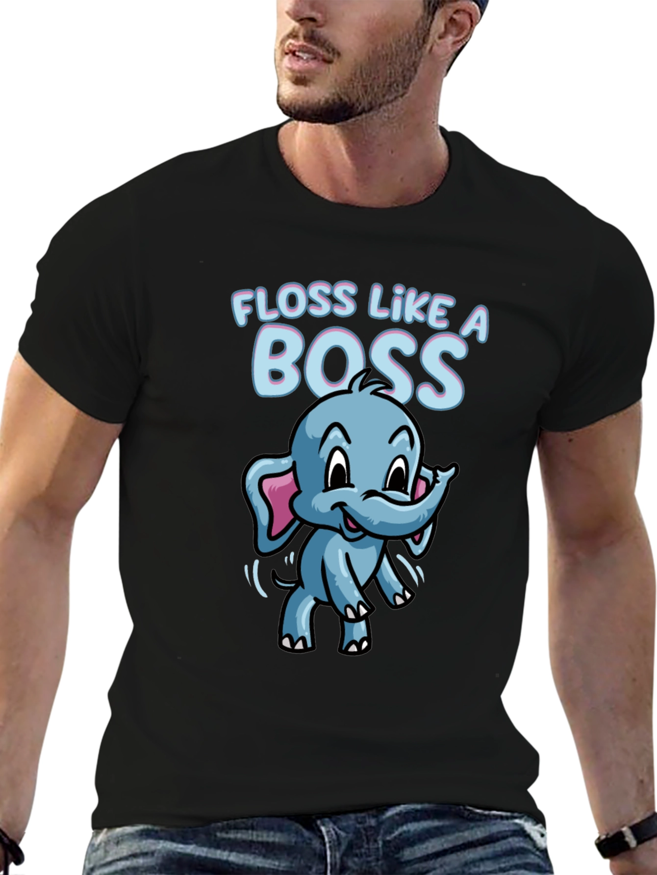 Floss Like A Boss Elephant Tee