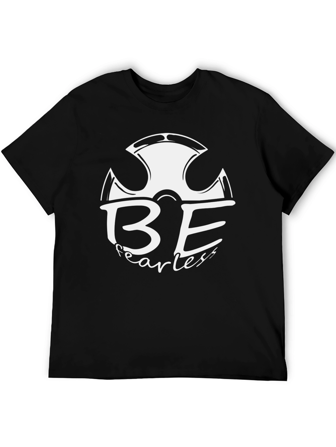 Be Fearless Graphic T-Shirt - Classic Black Tee