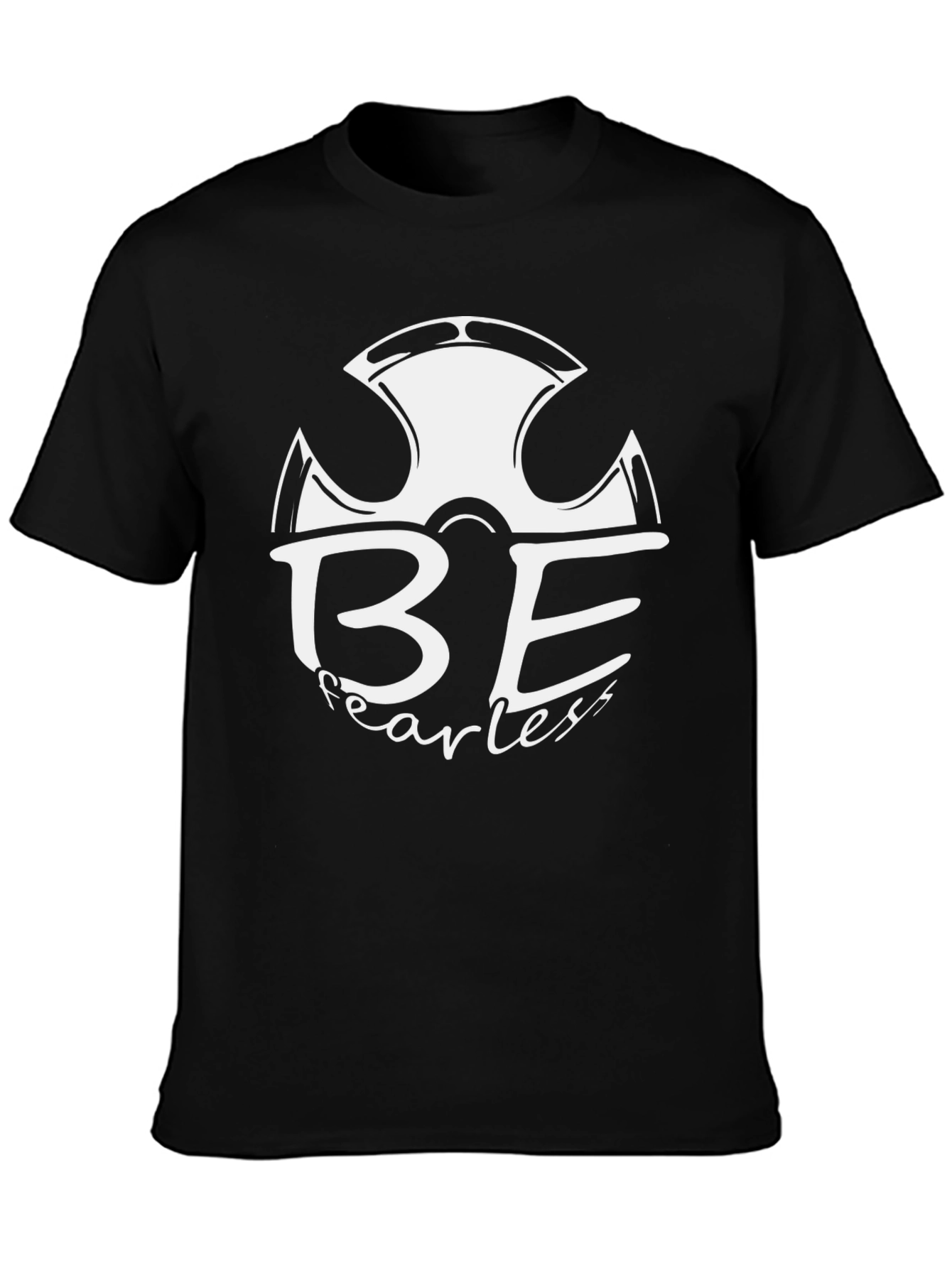 Be Fearless Graphic T-Shirt - Classic Black Tee